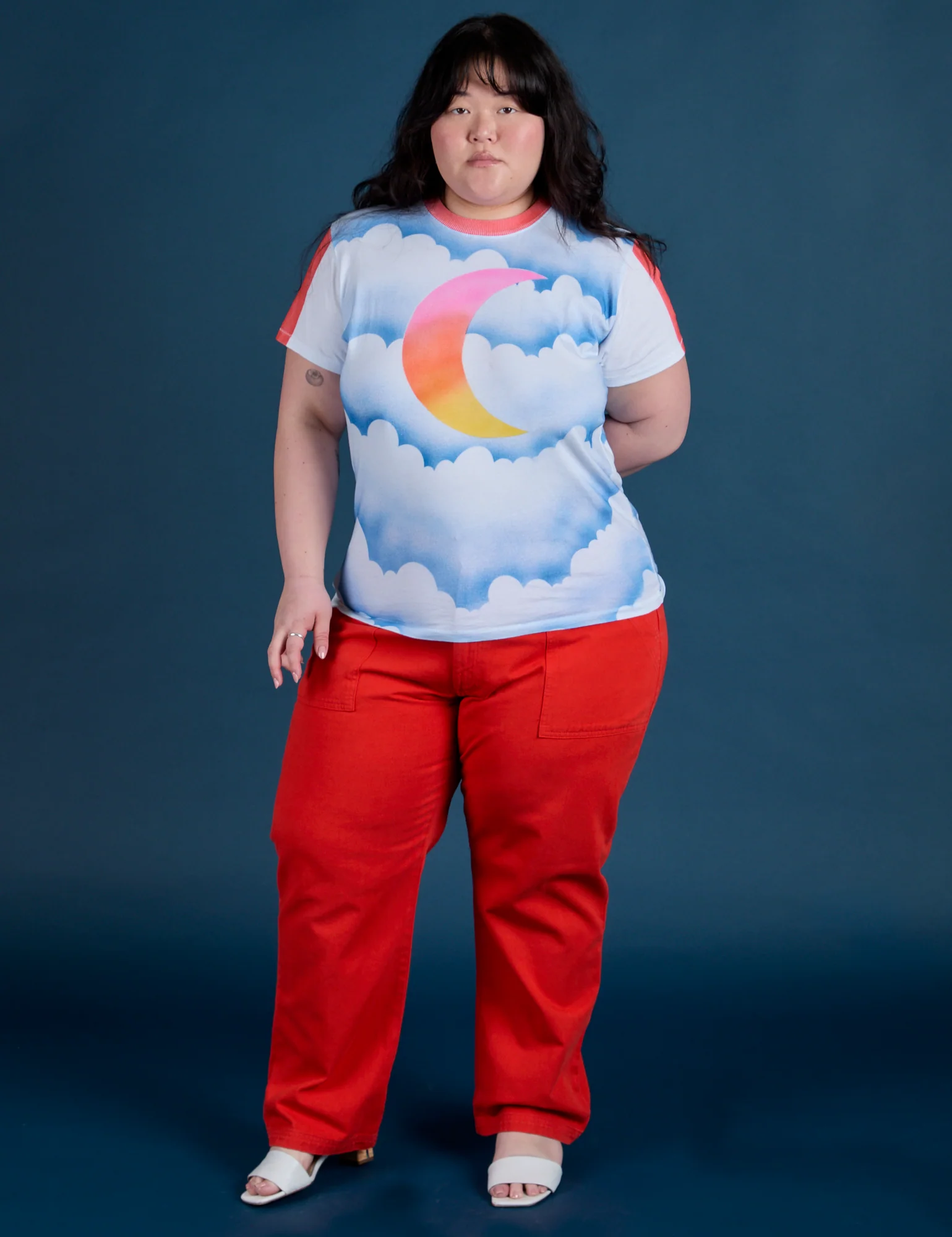 Airbrush Moon Vintage Tee - Image 10