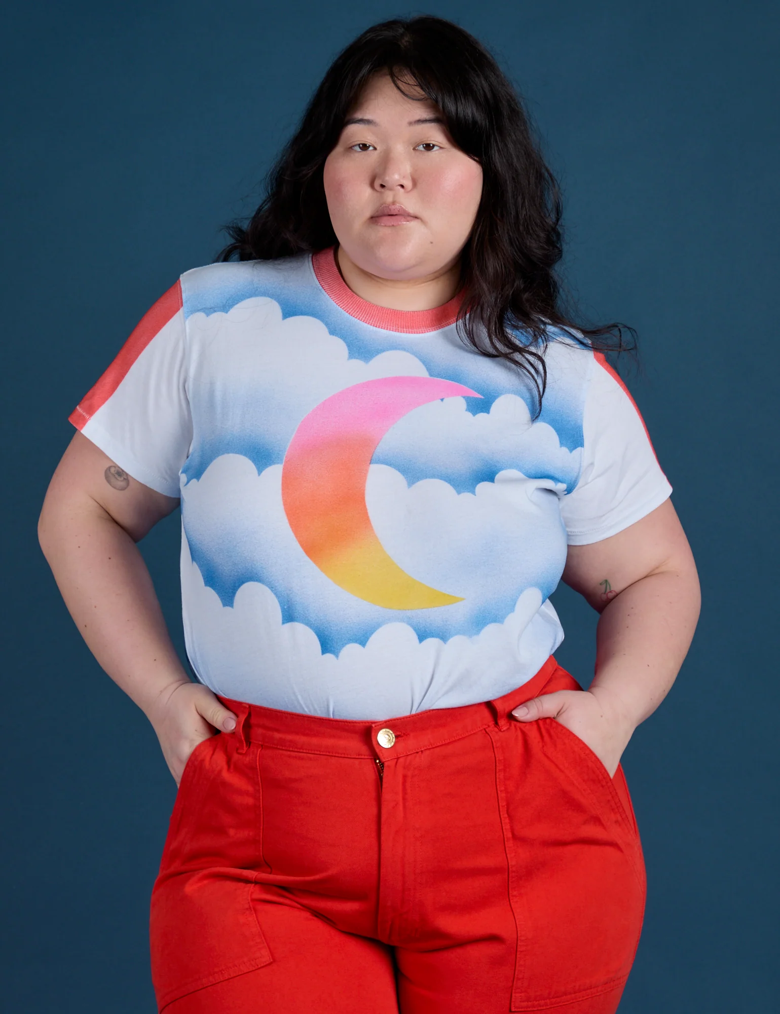 Airbrush Moon Vintage Tee - Image 12