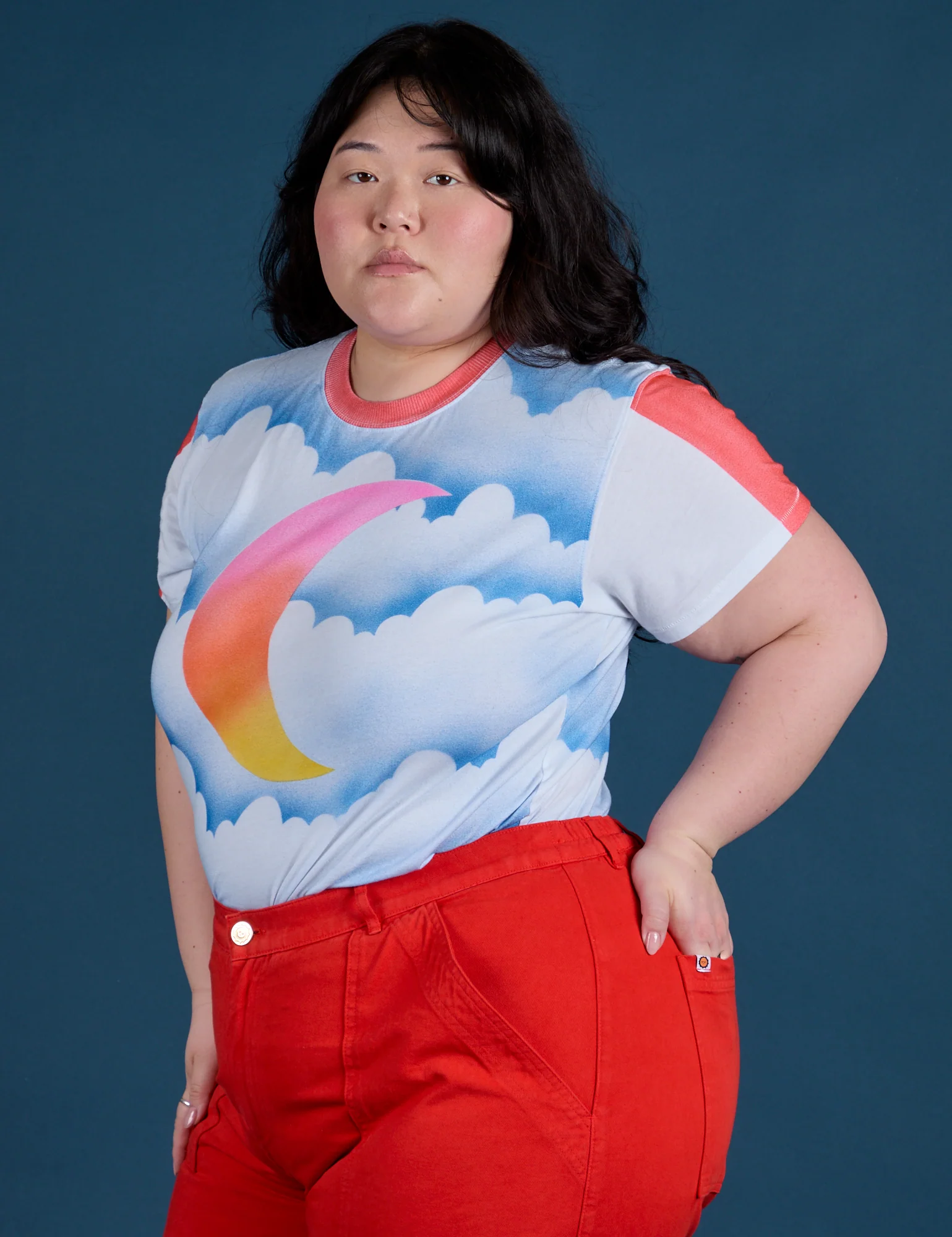 Airbrush Moon Vintage Tee - Image 14