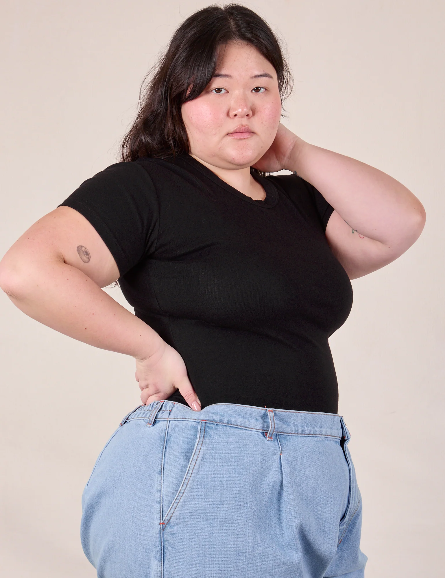 Baby Tee - Basic Black - Image 12