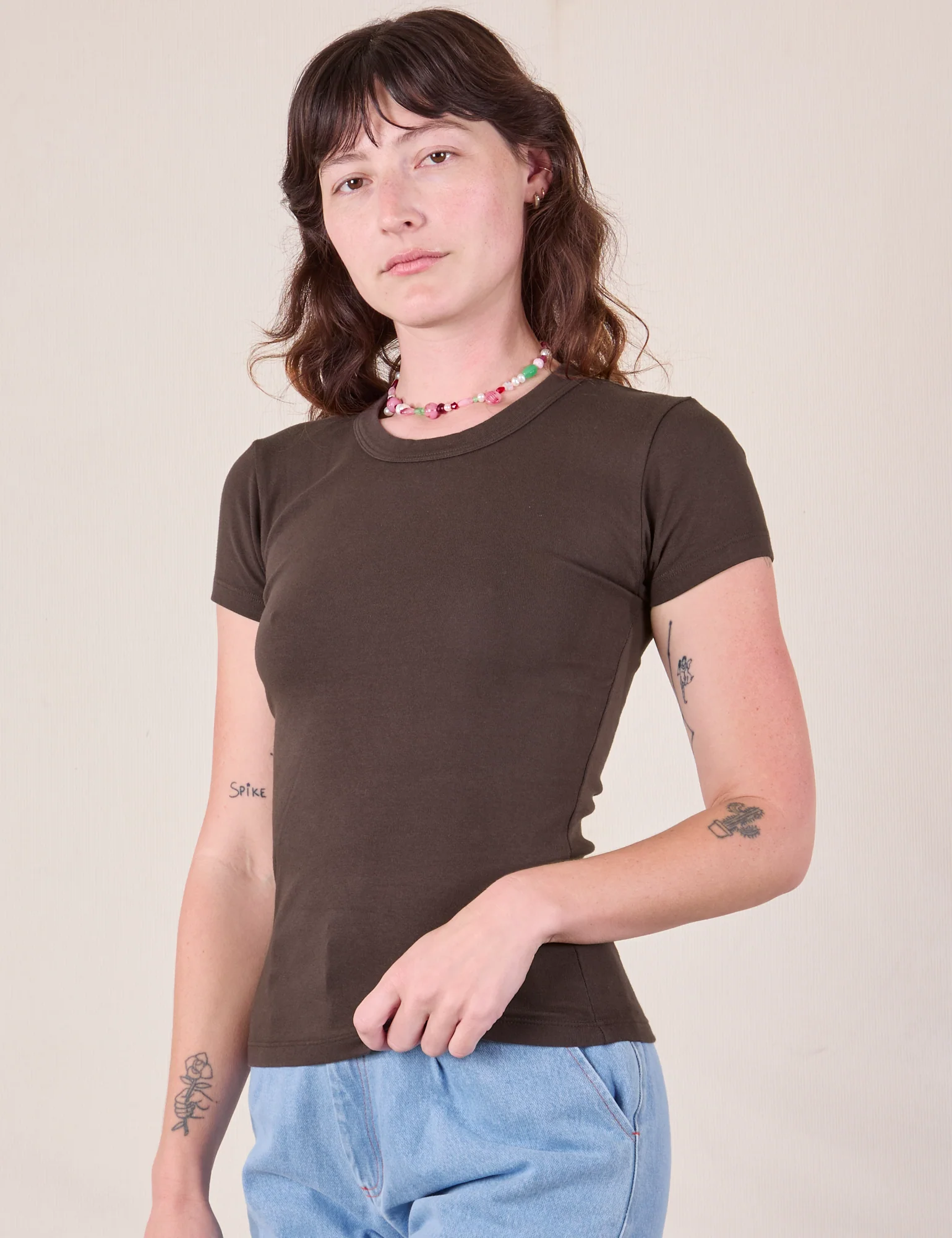 Baby Tee - Espresso Brown - Image 11