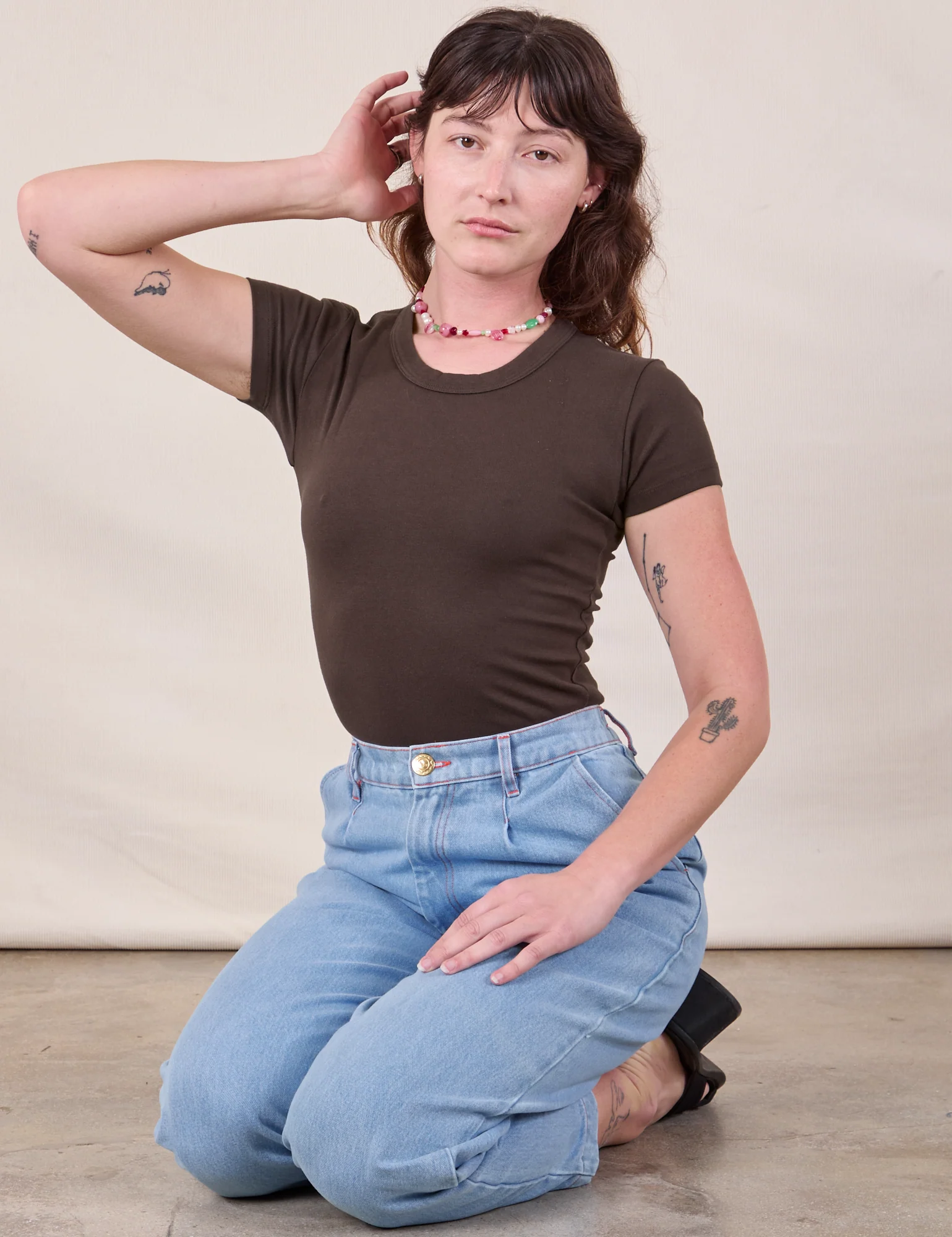 Baby Tee - Espresso Brown - Image 12