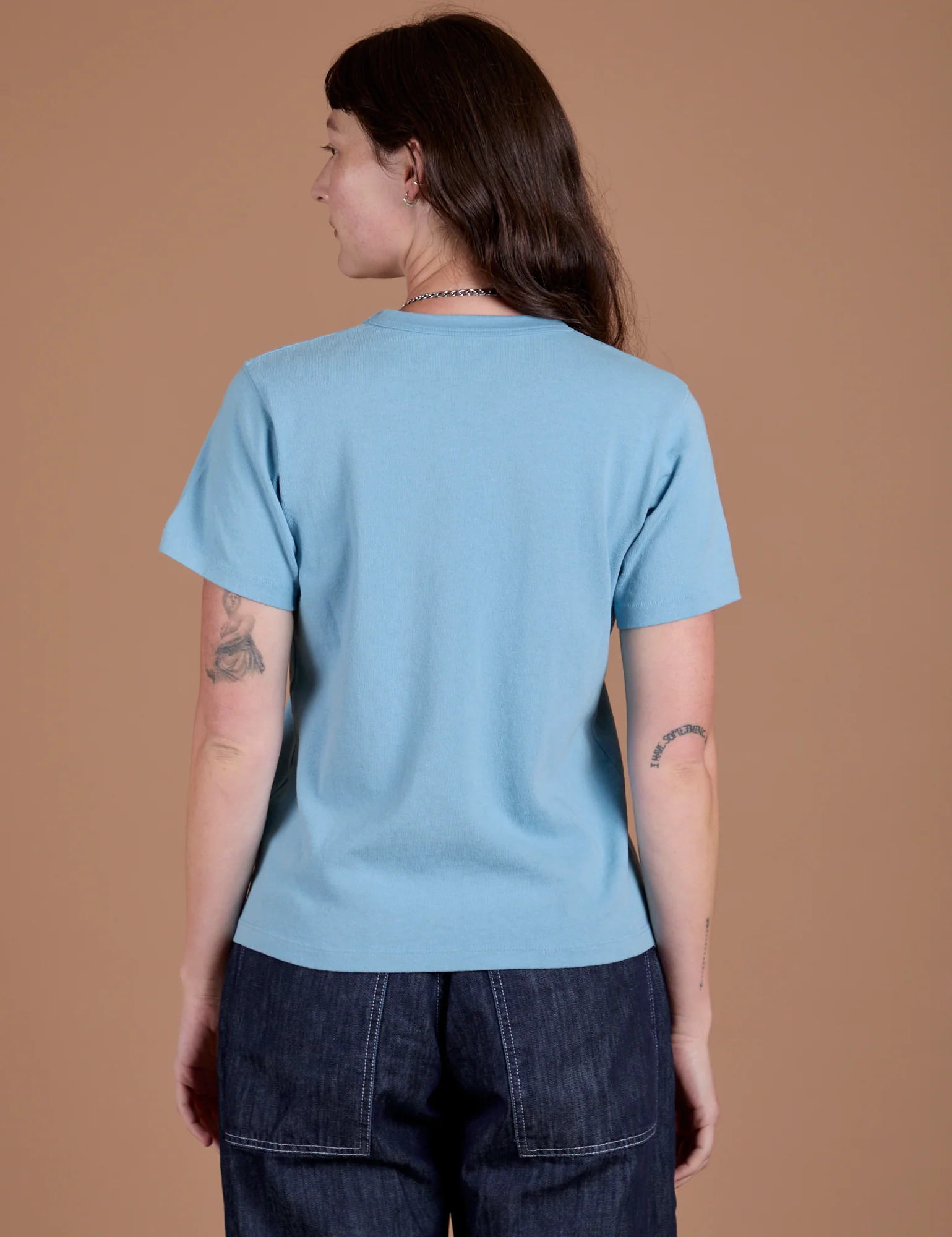 Burly Tee - Baby Blue - Image 11
