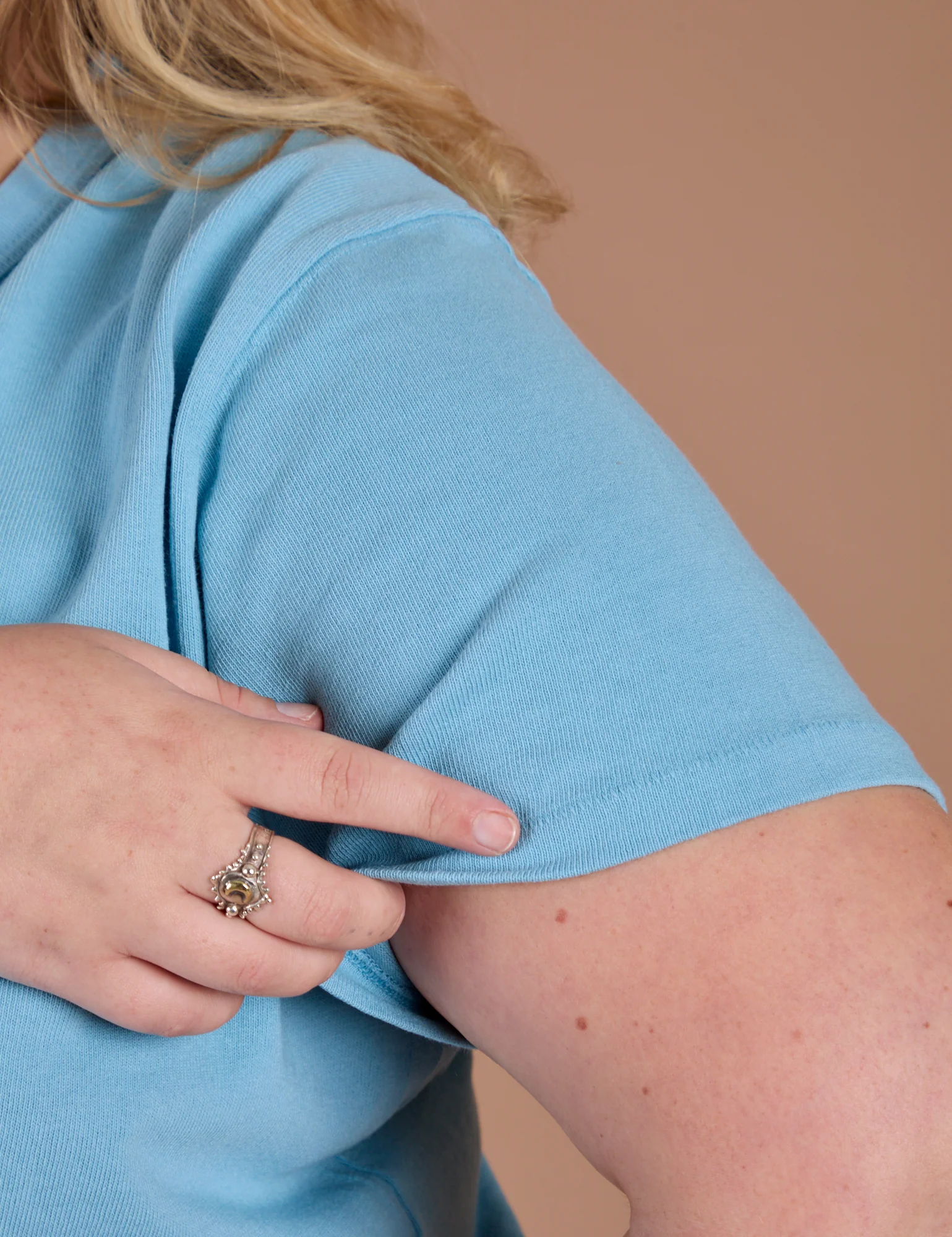 Burly Tee - Baby Blue - Image 14