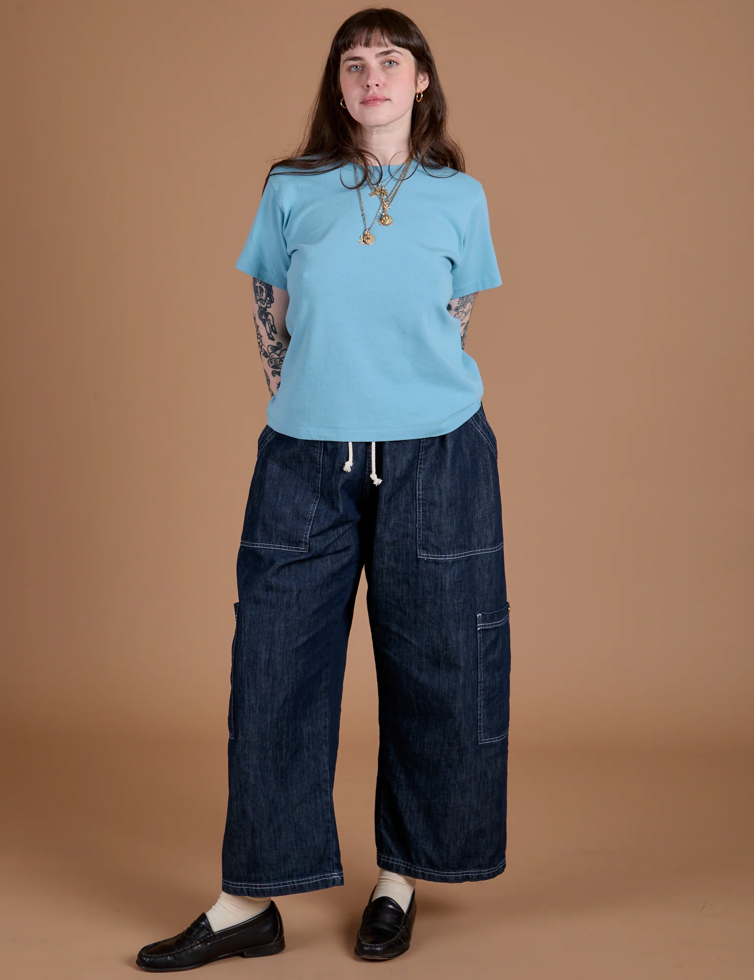 Burly Tee - Baby Blue - Image 22
