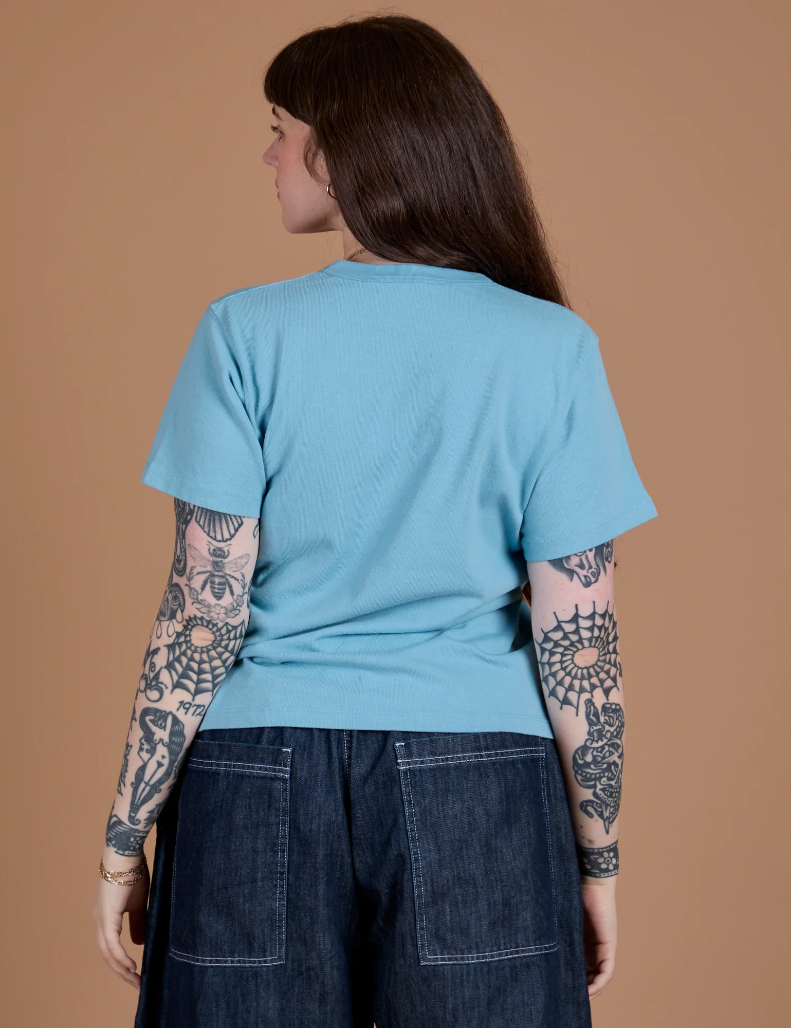 Burly Tee - Baby Blue - Image 24