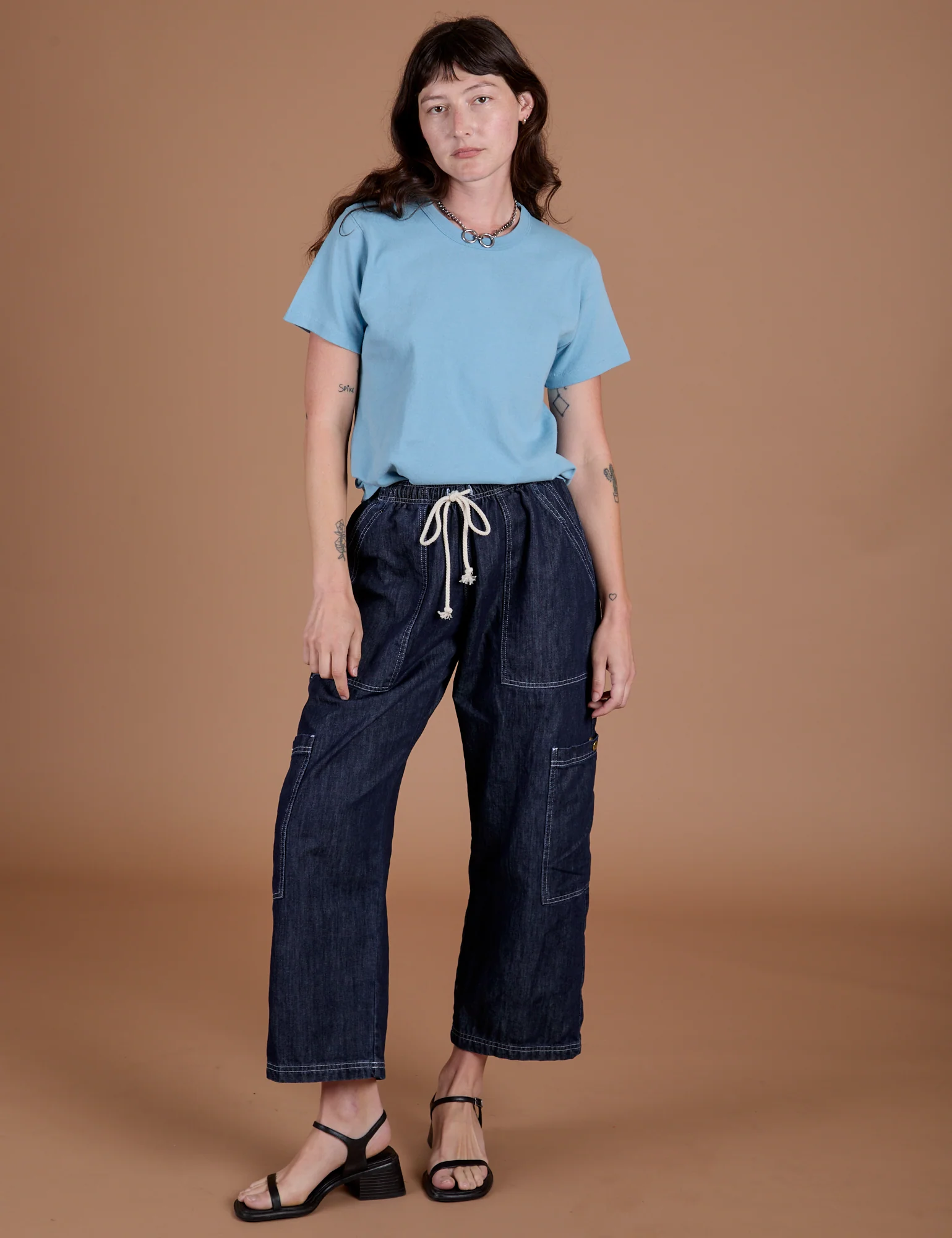 Burly Tee - Baby Blue - Image 3