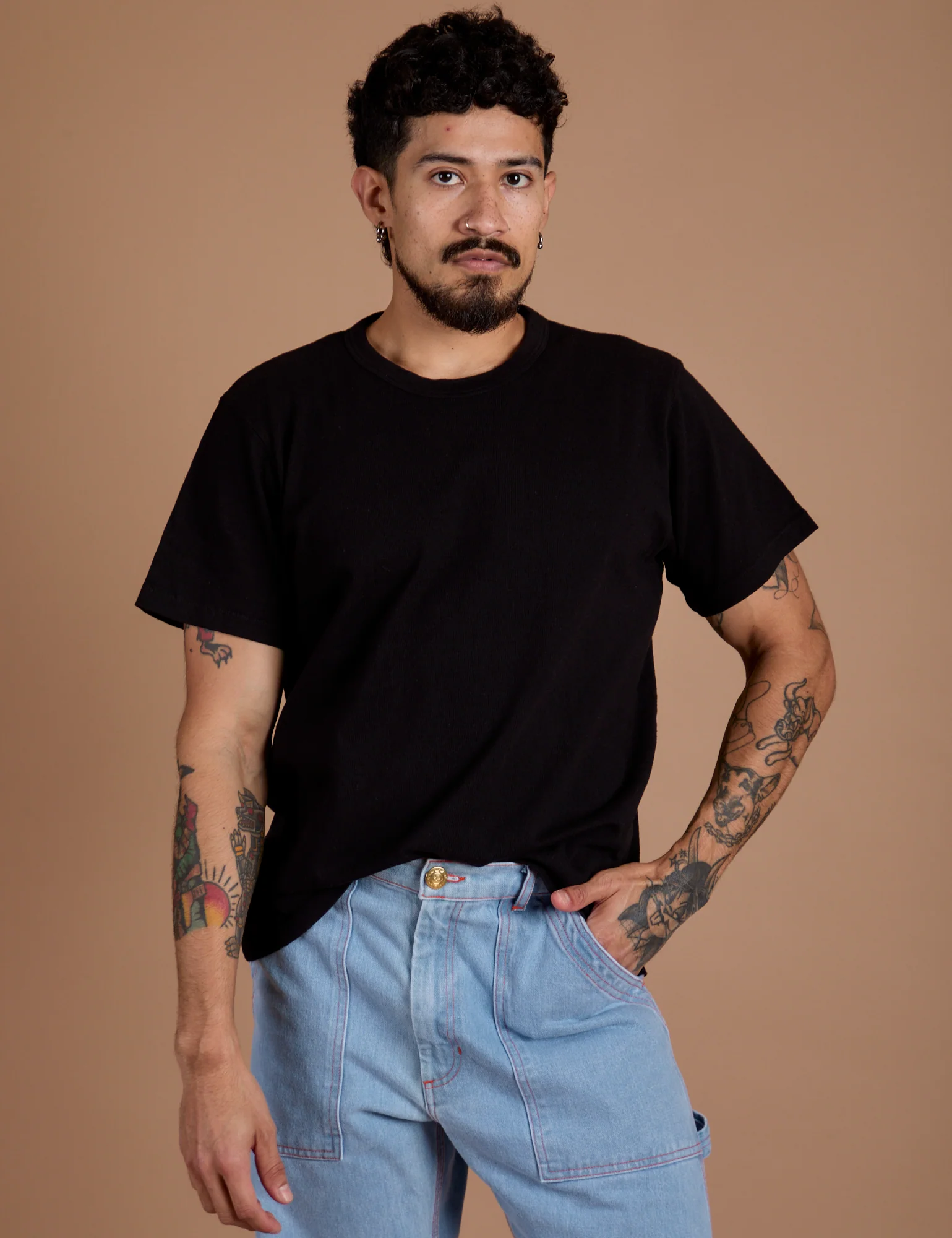 Burly Tee - Basic Black - Image 21