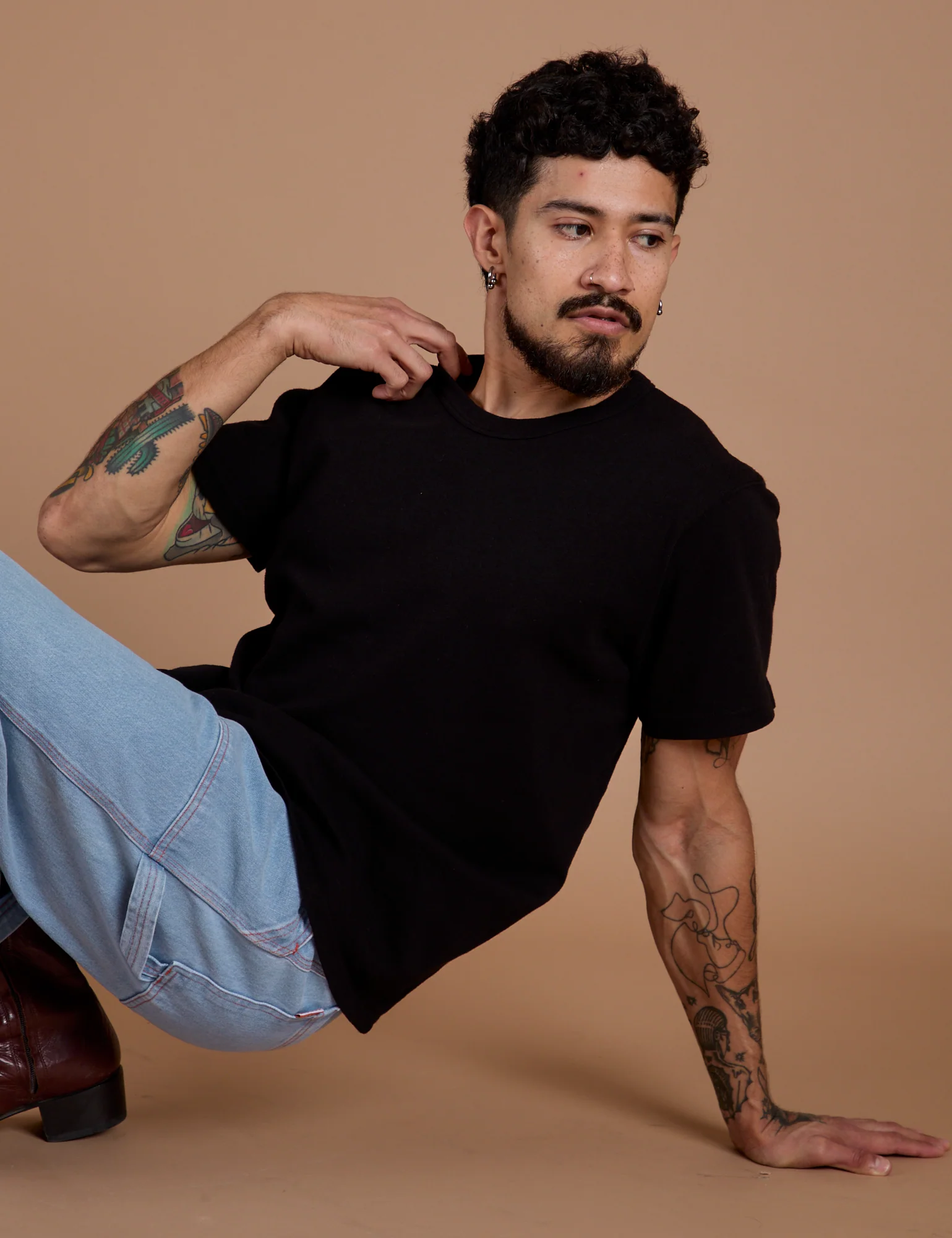 Burly Tee - Basic Black - Image 22