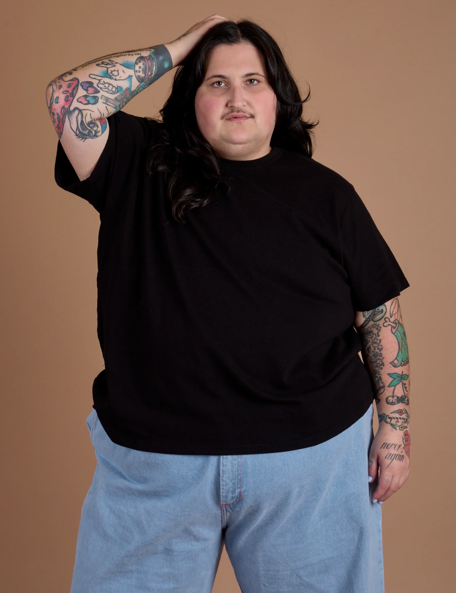 Burly Tee - Basic Black - Image 4