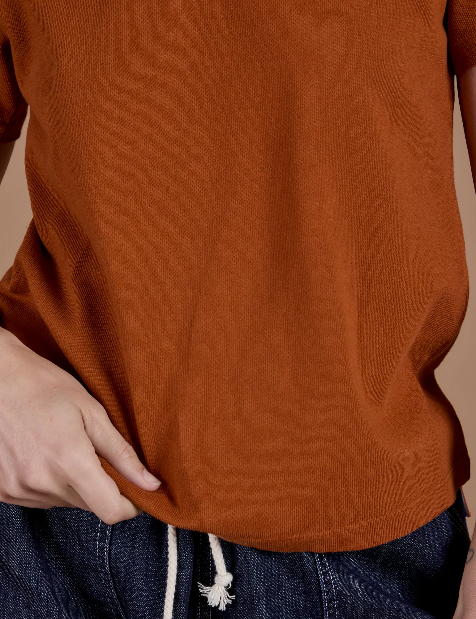 Burly Tee - Burnt Terracotta - Image 18