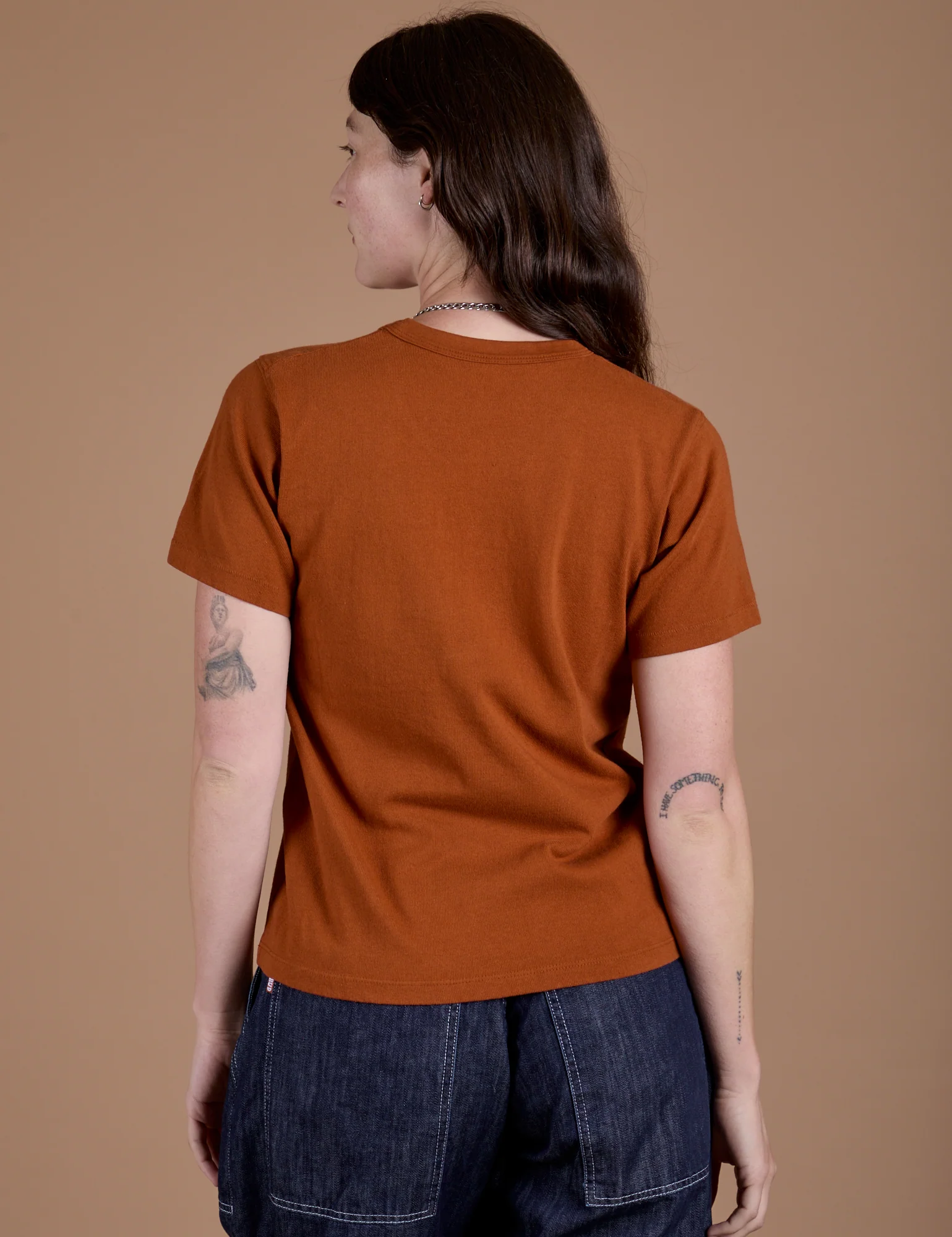 Burly Tee - Burnt Terracotta - Image 22