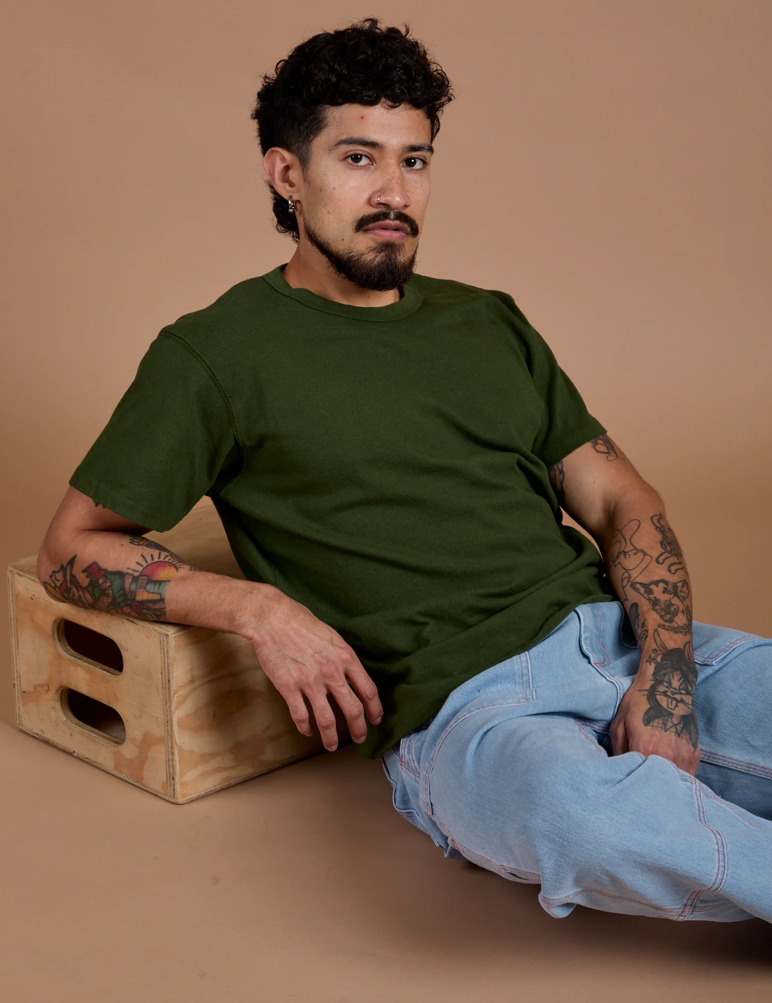 Burly Tee - Evergreen - Image 10