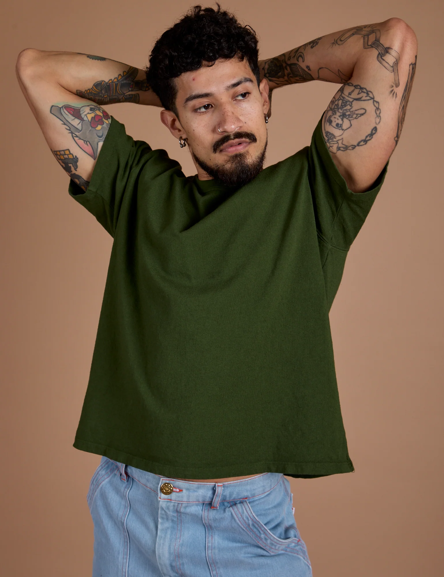 Burly Tee - Evergreen - Image 12