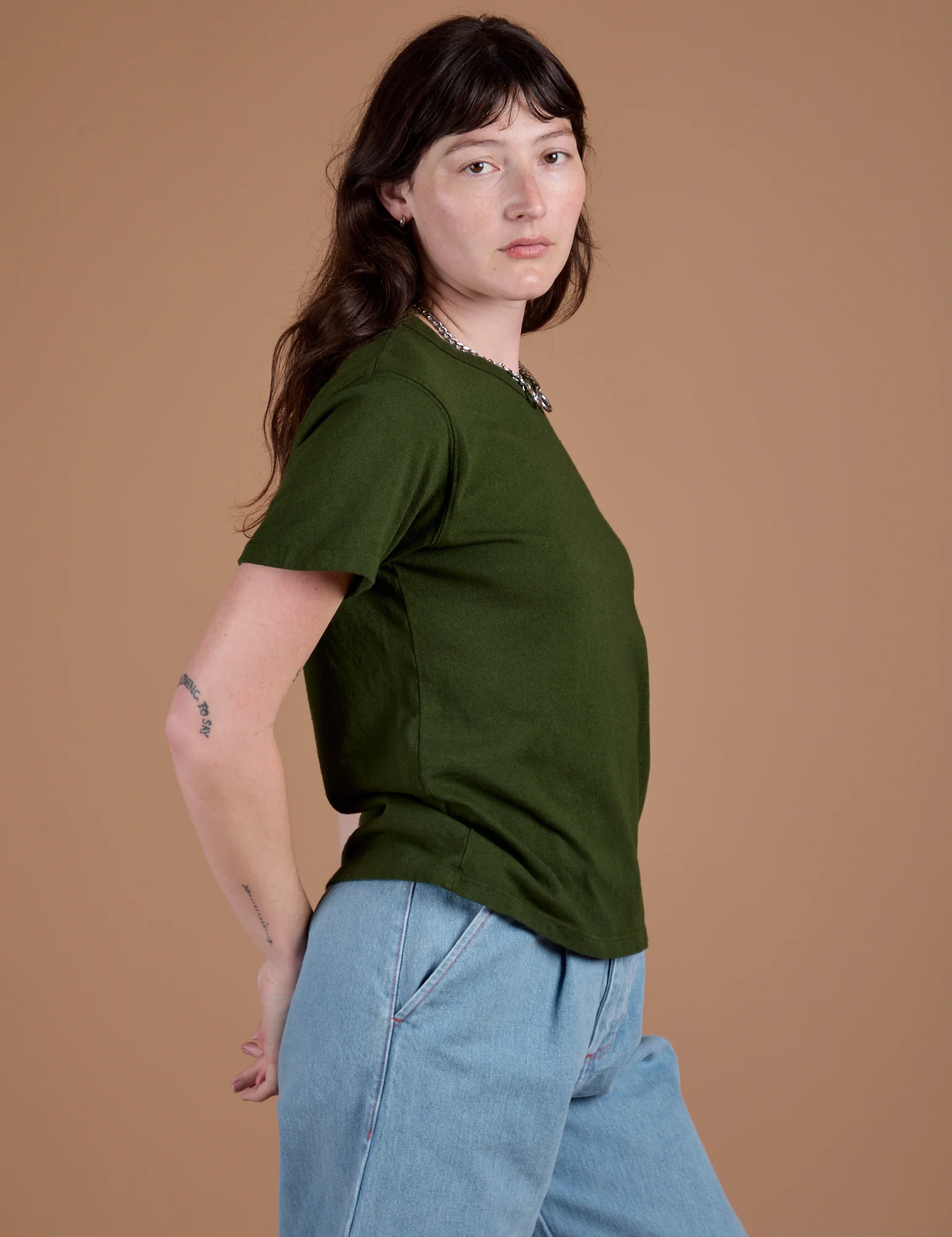 Burly Tee - Evergreen - Image 19
