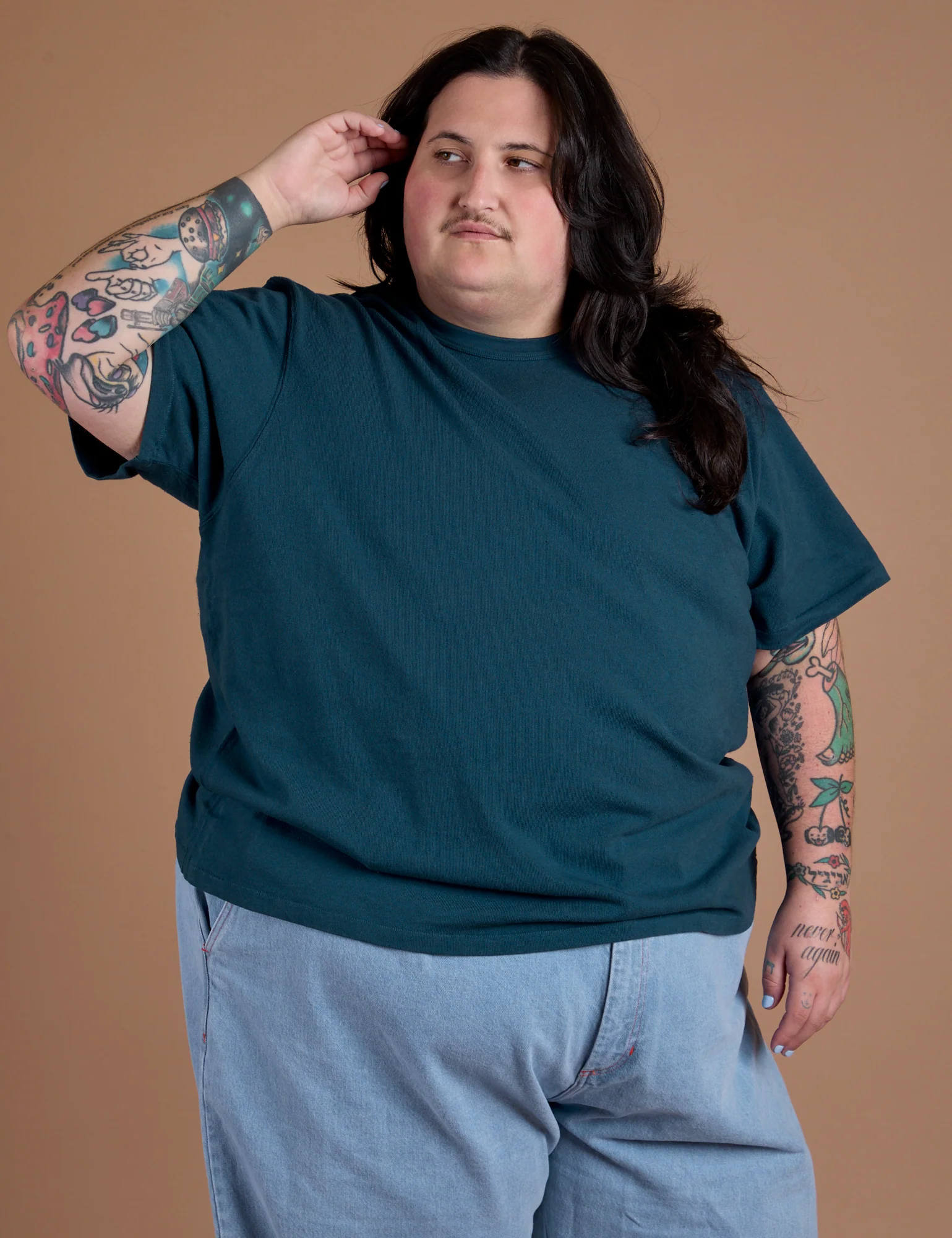Burly Tee - Lagoon - Image 17