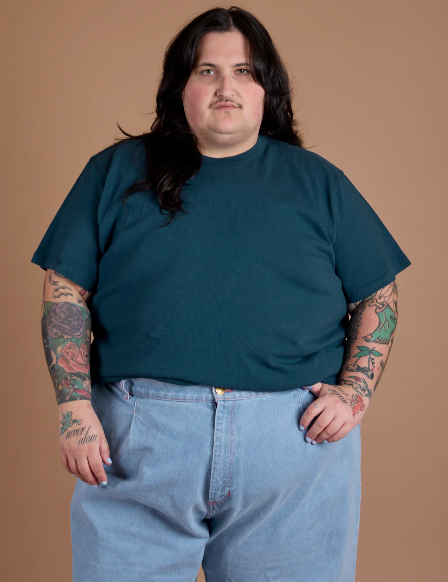 Burly Tee - Lagoon - Image 22