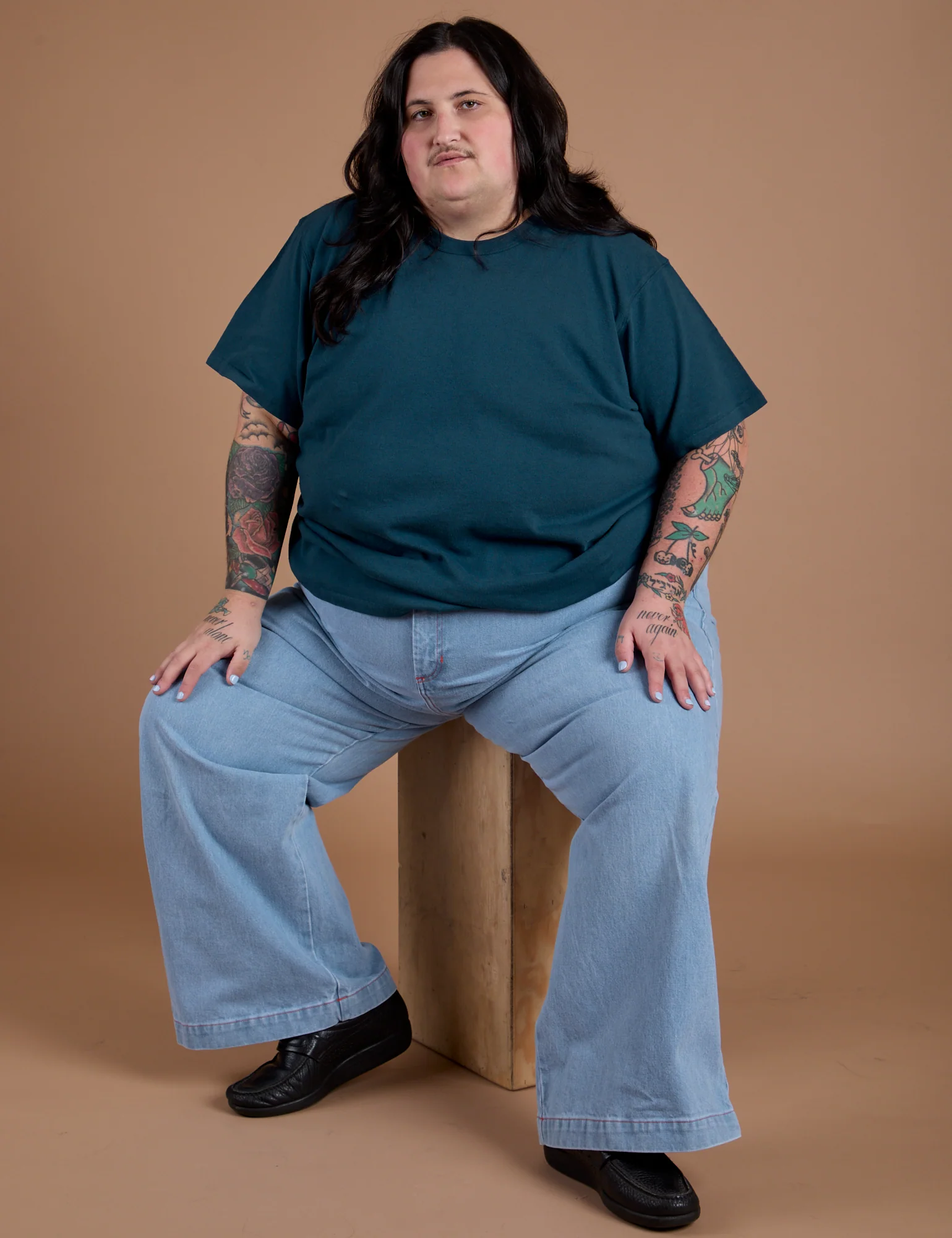 Burly Tee - Lagoon - Image 23