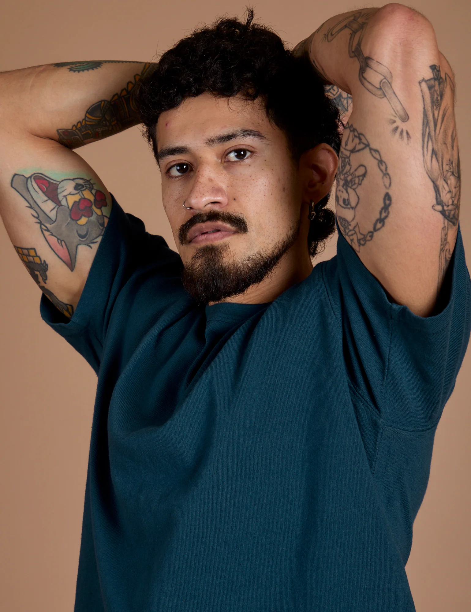 Burly Tee - Lagoon - Image 5