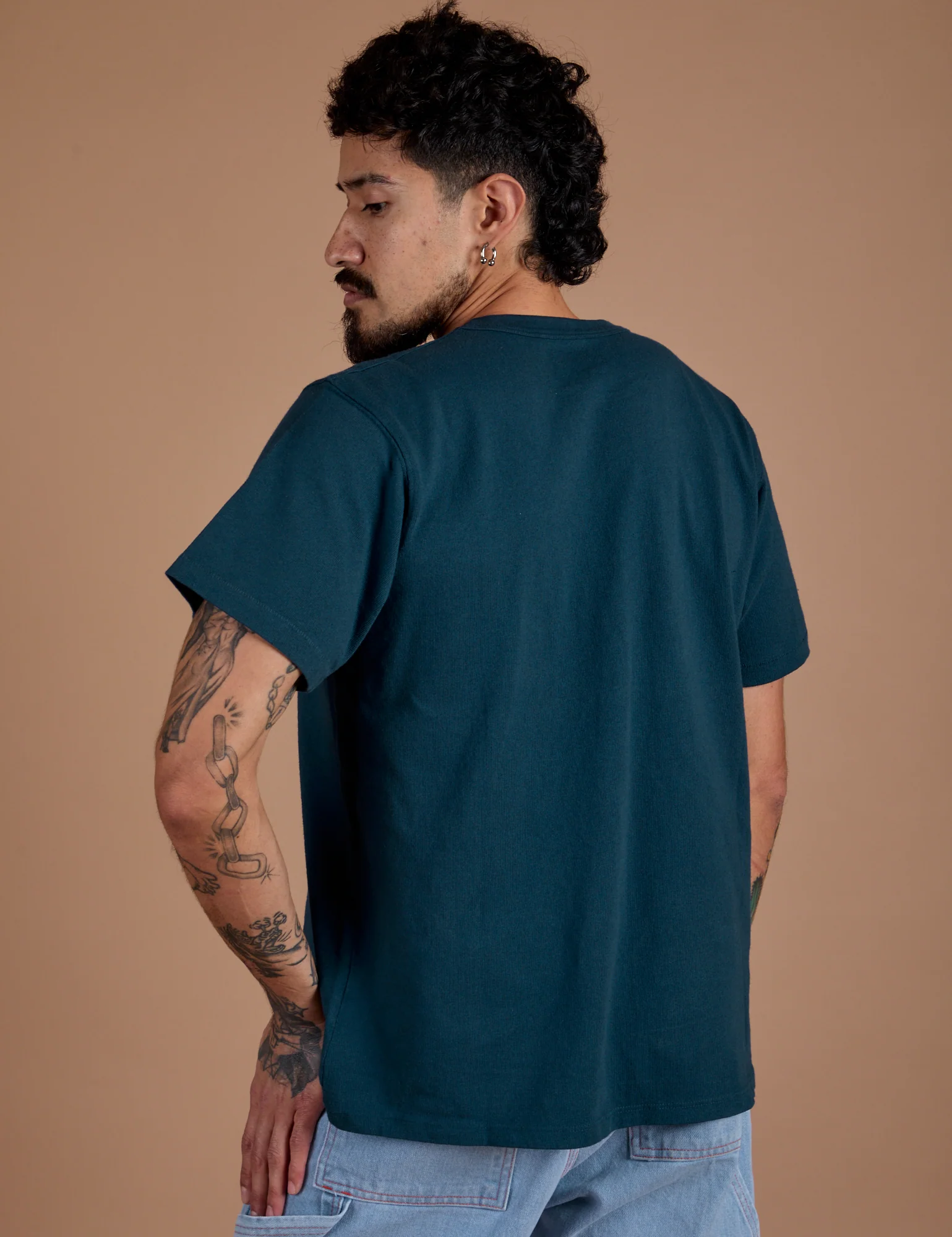 Burly Tee - Lagoon - Image 7