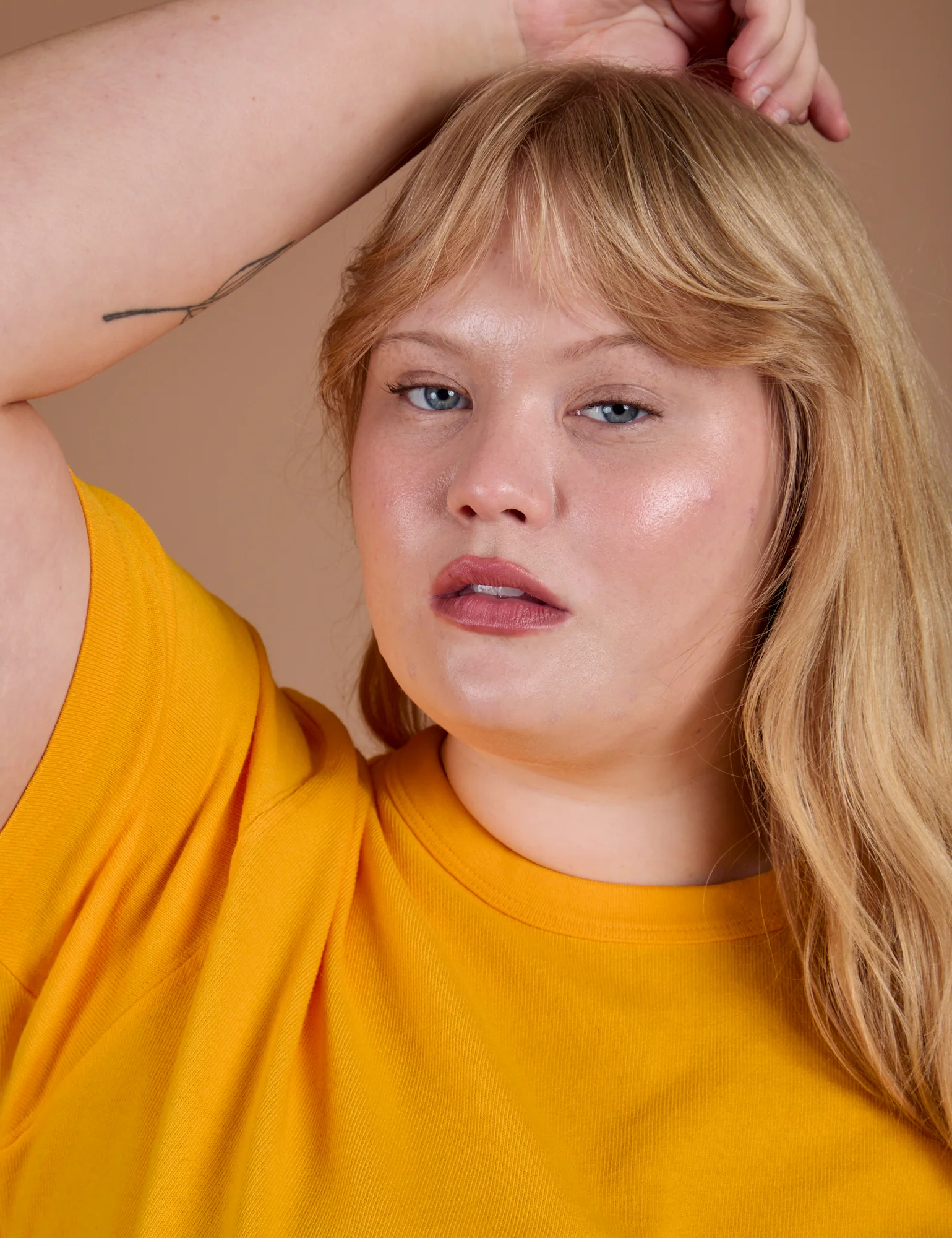 Burly Tee - Sunshine Yellow - Image 12