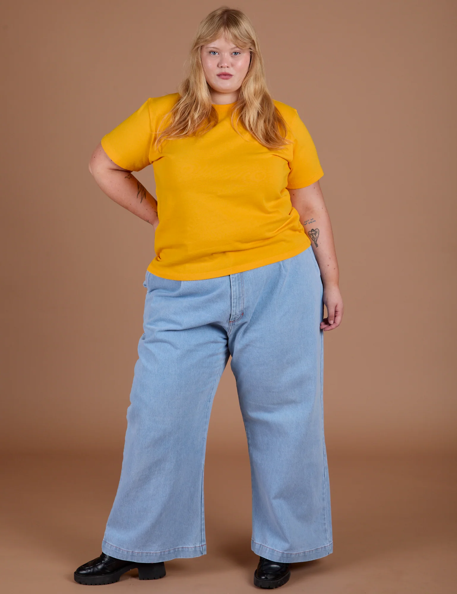 Burly Tee - Sunshine Yellow - Image 13