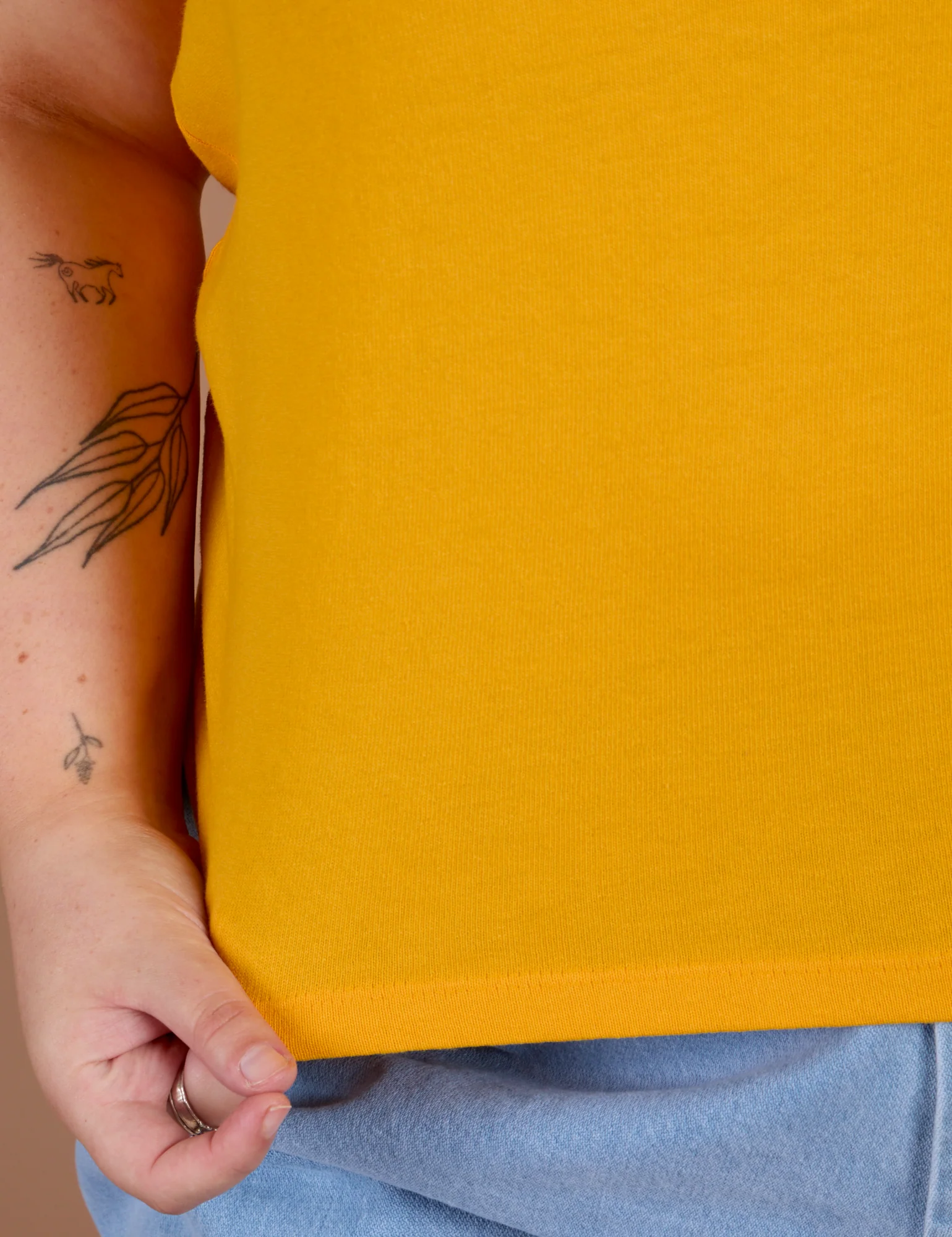 Burly Tee - Sunshine Yellow - Image 14