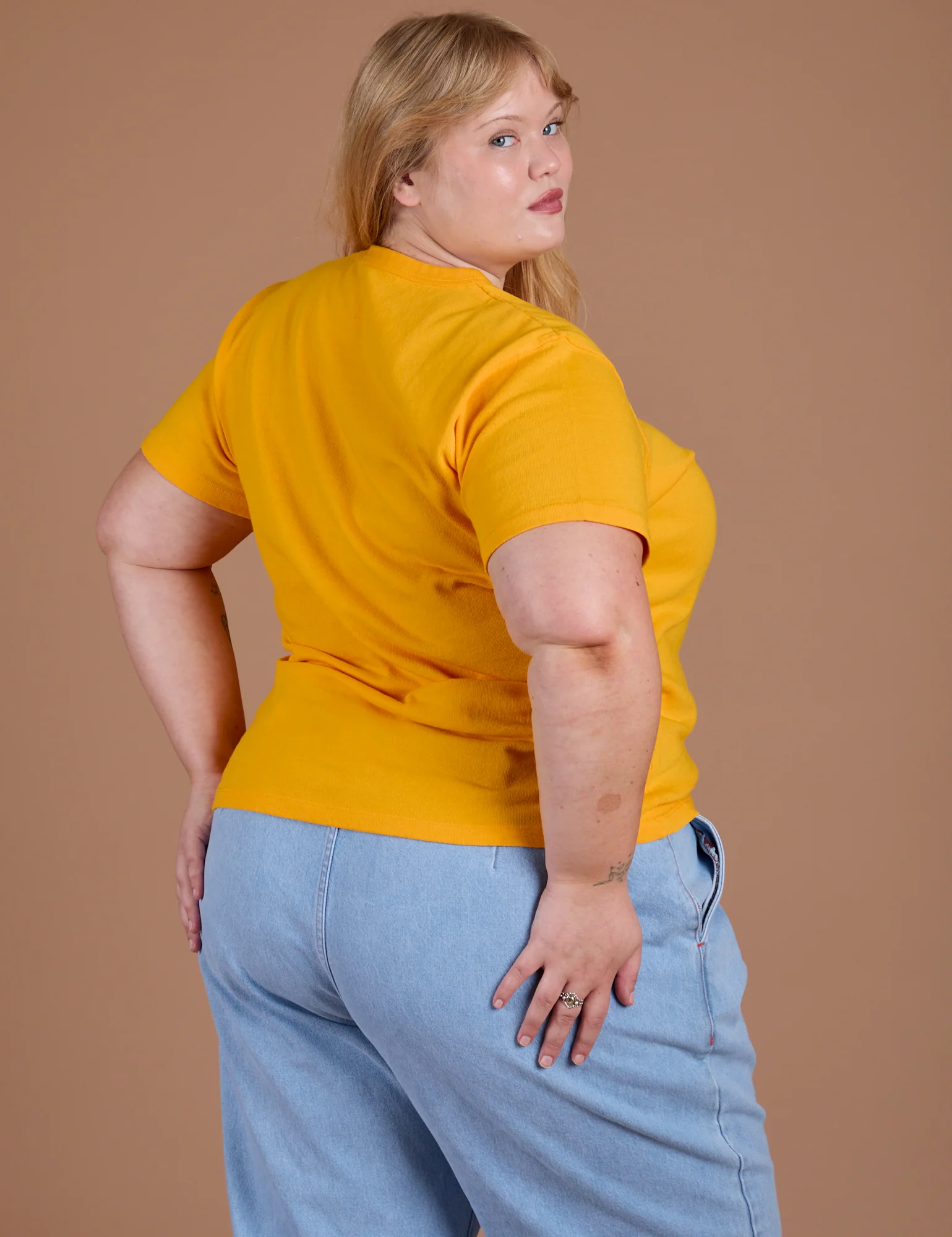 Burly Tee - Sunshine Yellow - Image 16