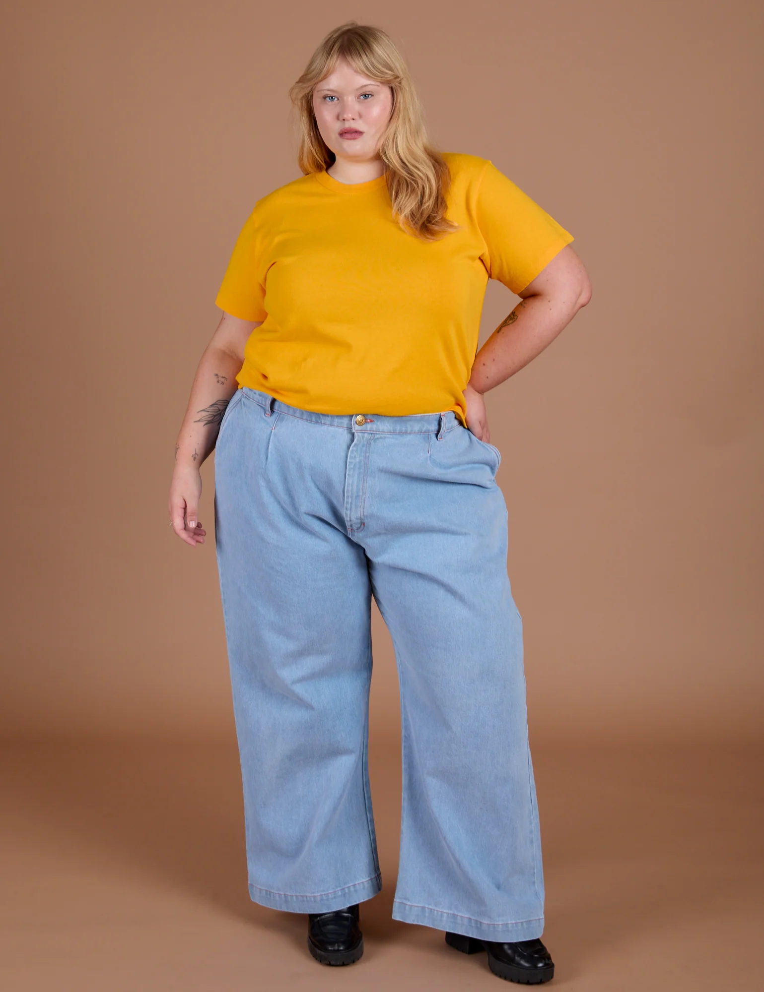 Burly Tee - Sunshine Yellow - Image 17