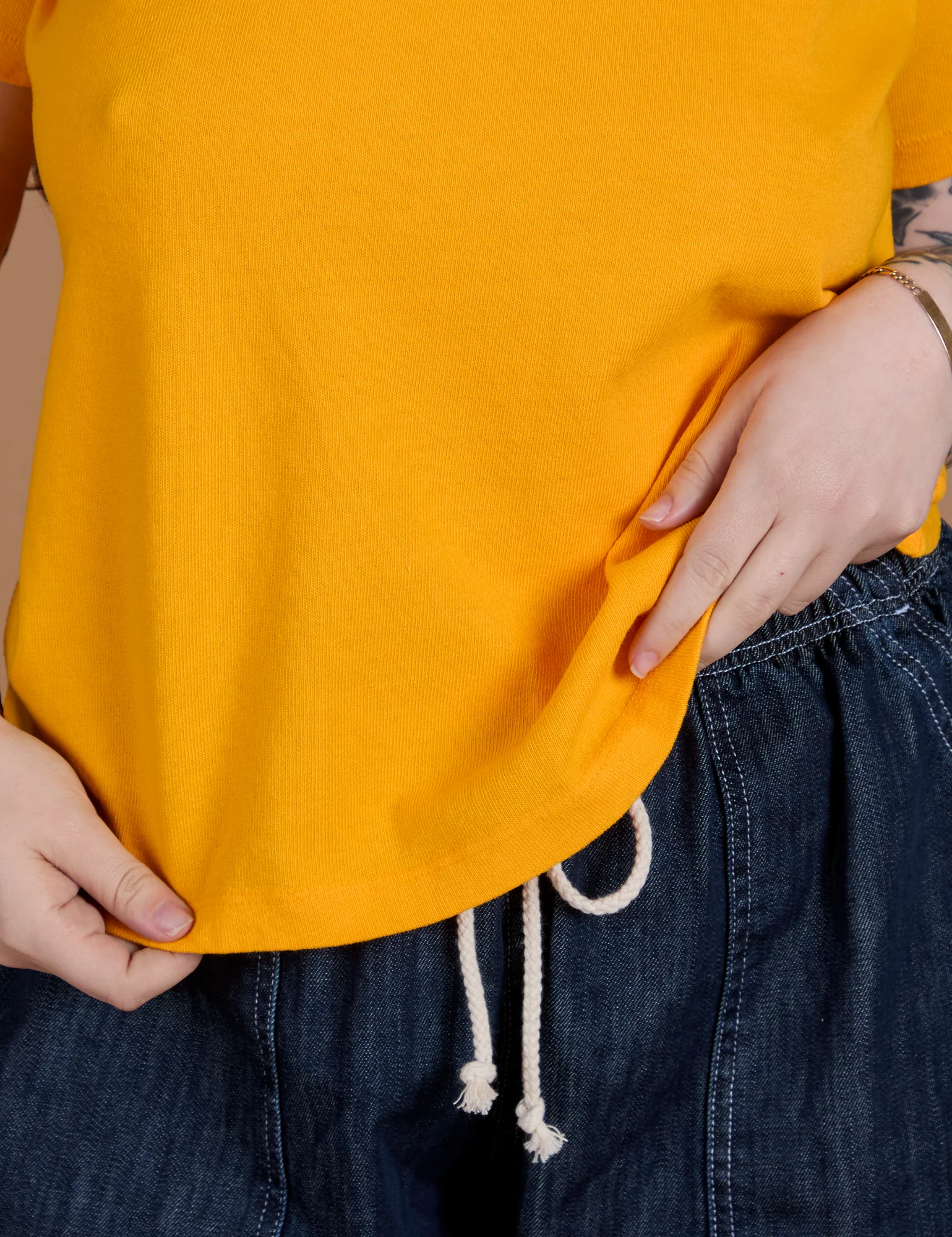 Burly Tee - Sunshine Yellow - Image 6