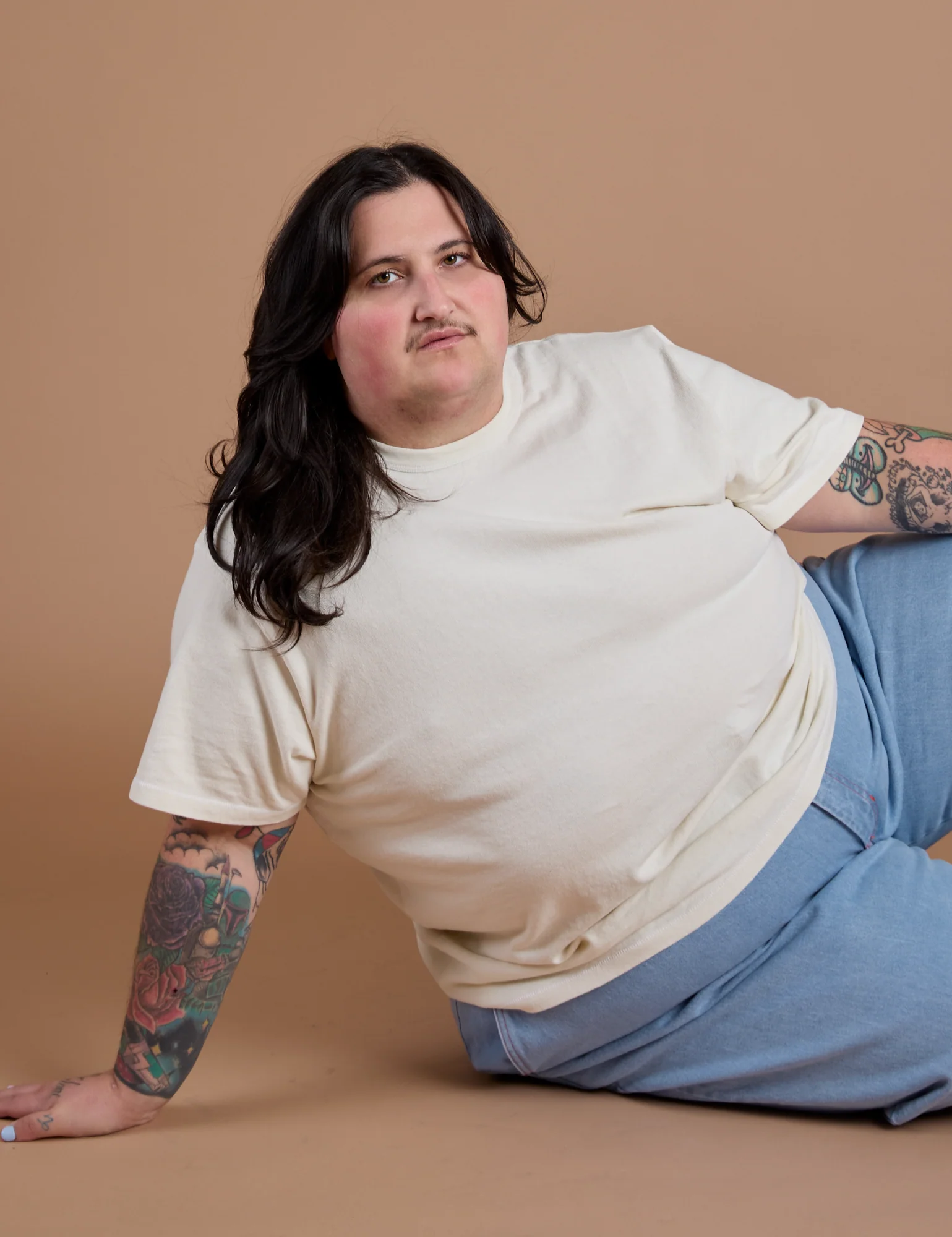 Burly Tee - Vintage Tee White - Image 12