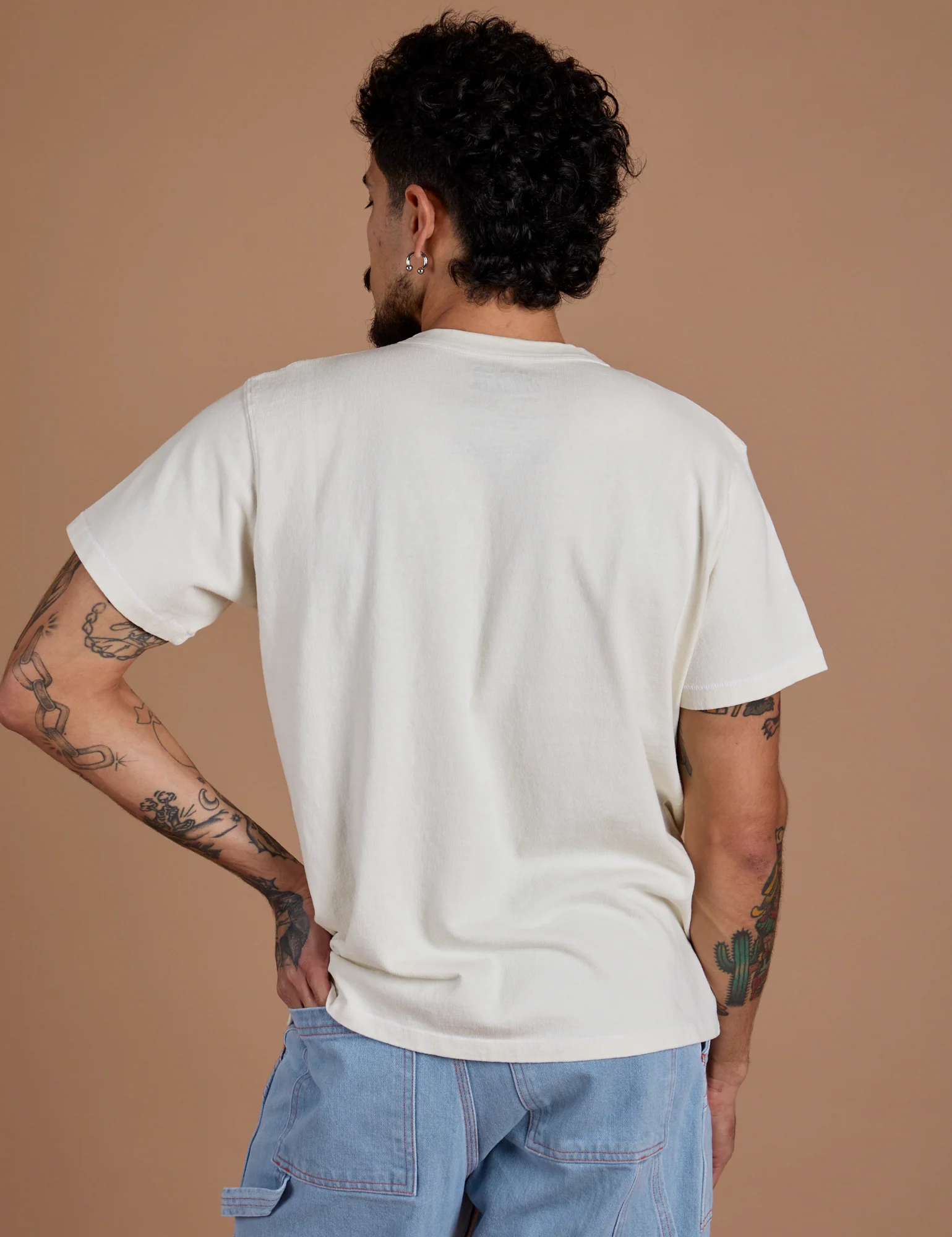 Burly Tee - Vintage Tee White - Image 19