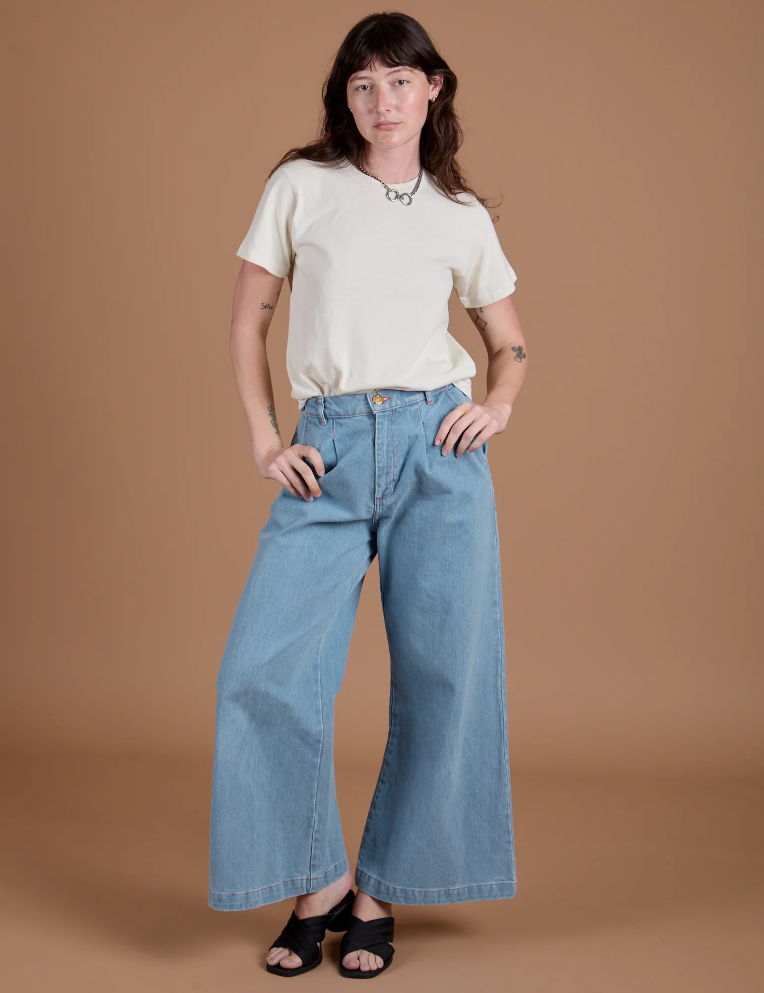 Burly Tee - Vintage Tee White - Image 3