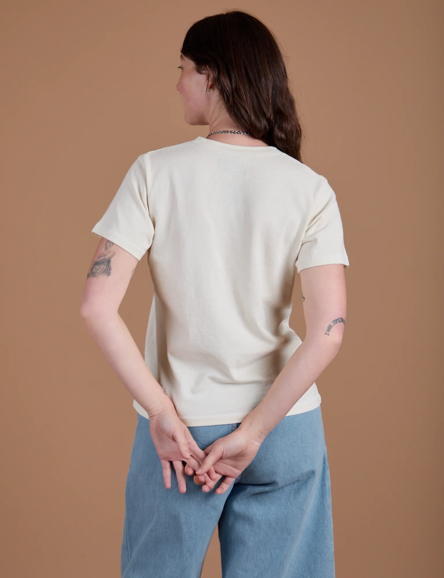 Burly Tee - Vintage Tee White - Image 7