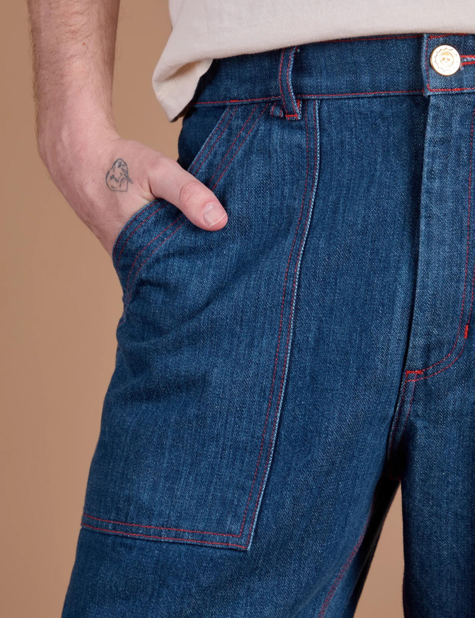Carpenter Jeans - Dark Wash - Image 4