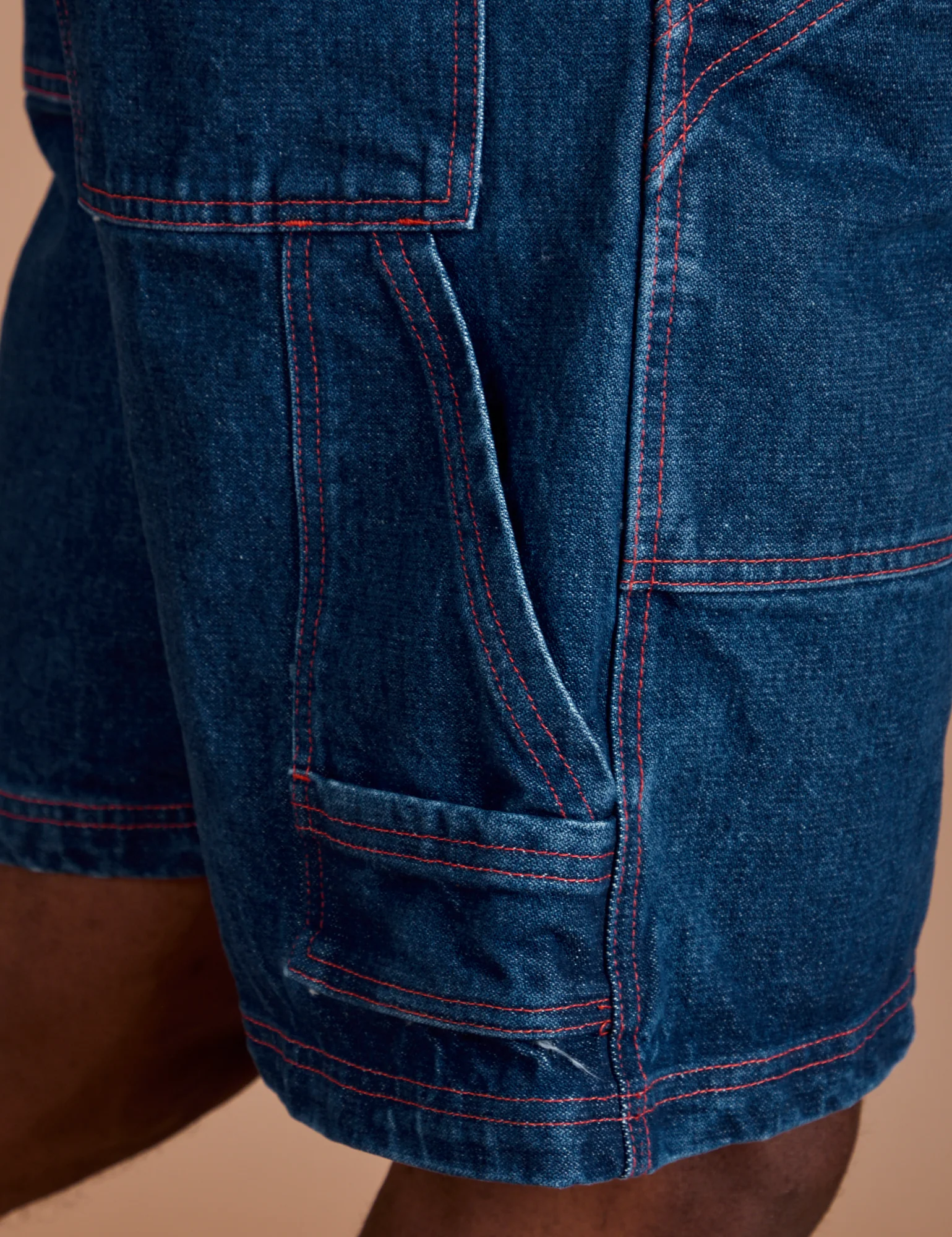 Carpenter Shorts - Dark Wash - Image 24