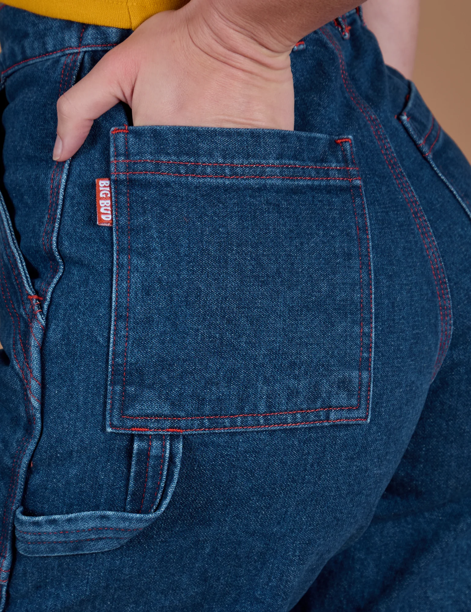 Carpenter Shorts - Dark Wash - Image 9