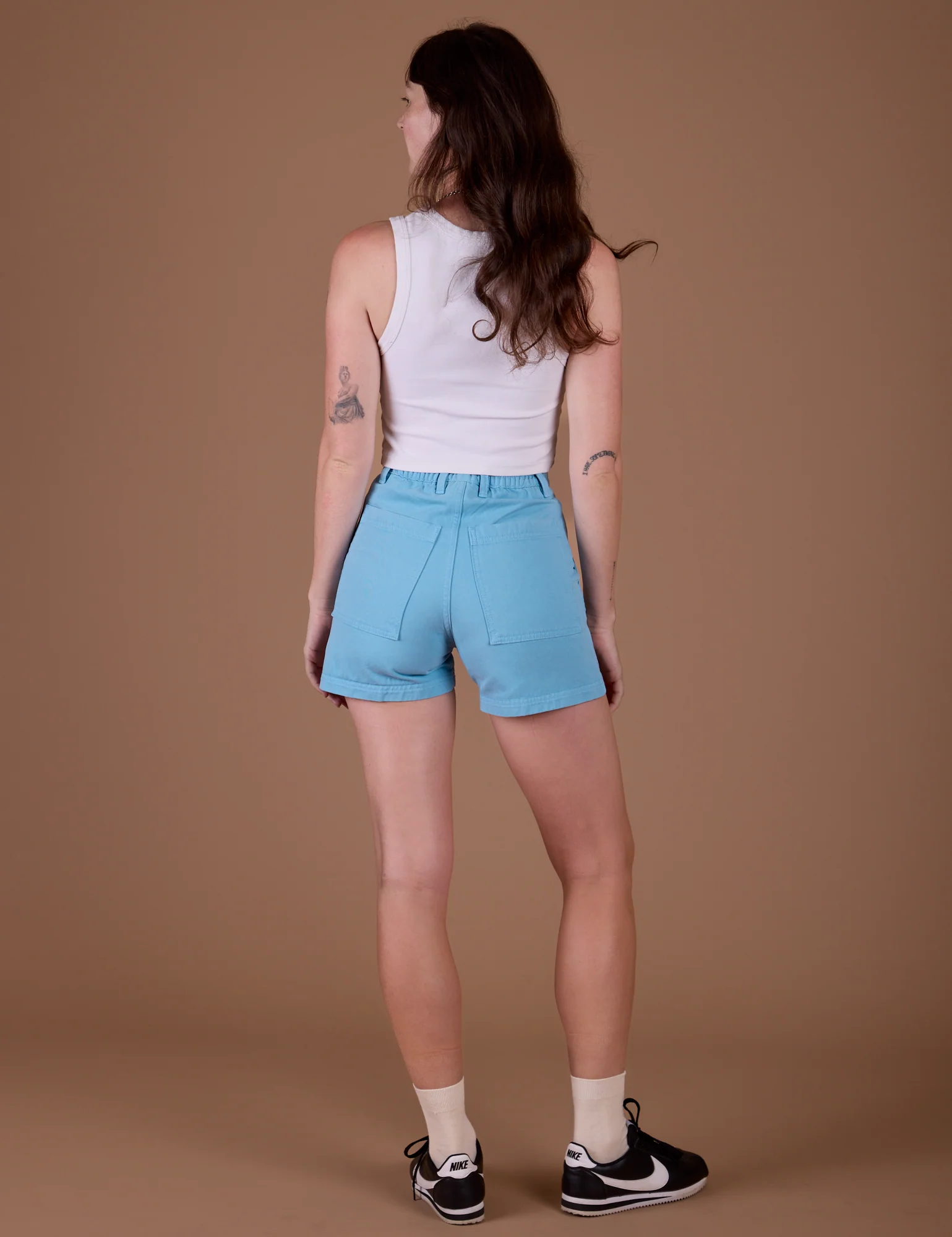 Classic Work Shorts - Baby Blue - Image 12