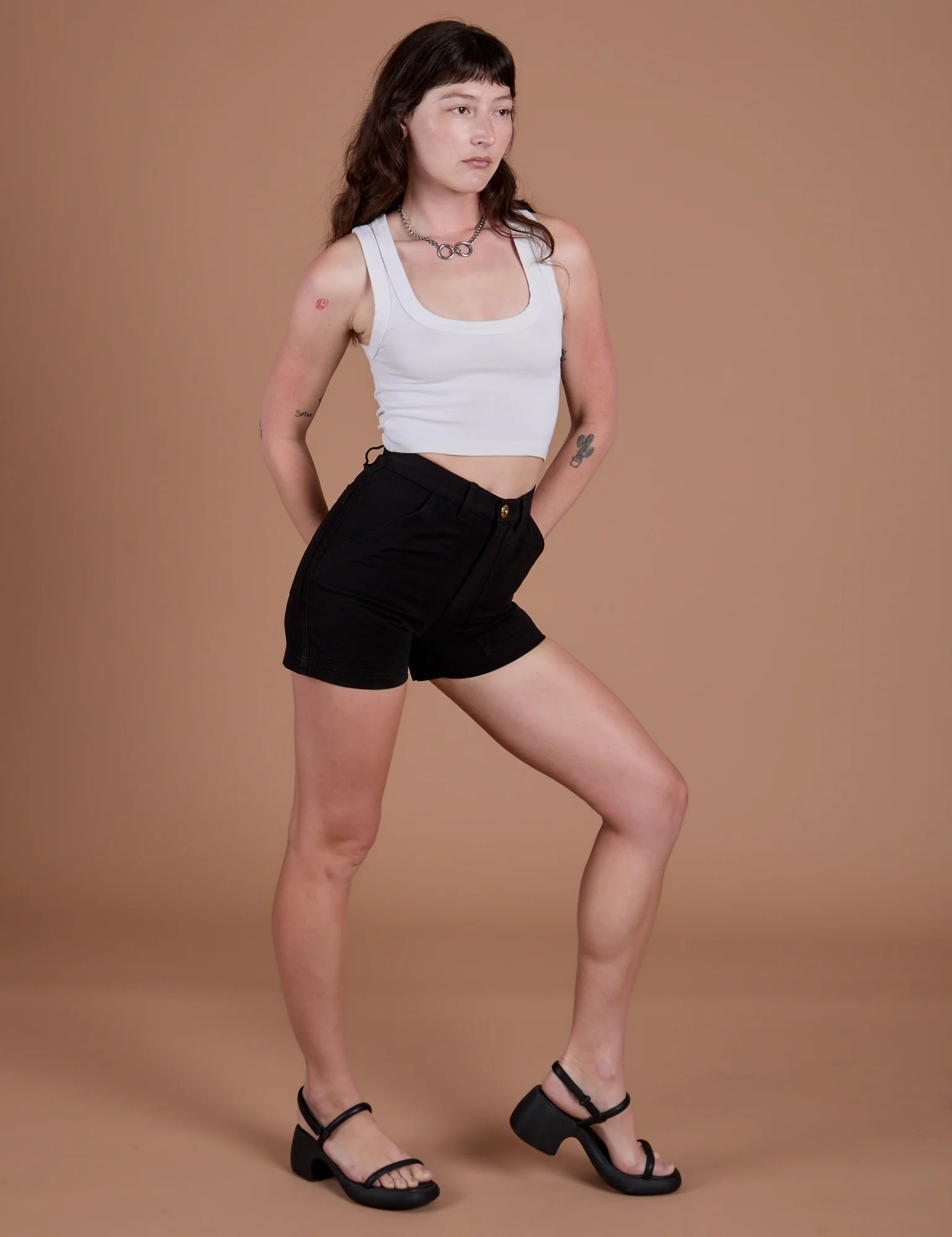 Classic Work Shorts - Basic Black - Image 11