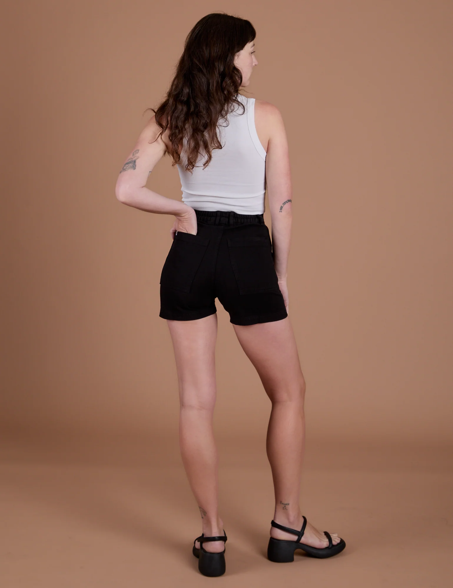 Classic Work Shorts - Basic Black - Image 14