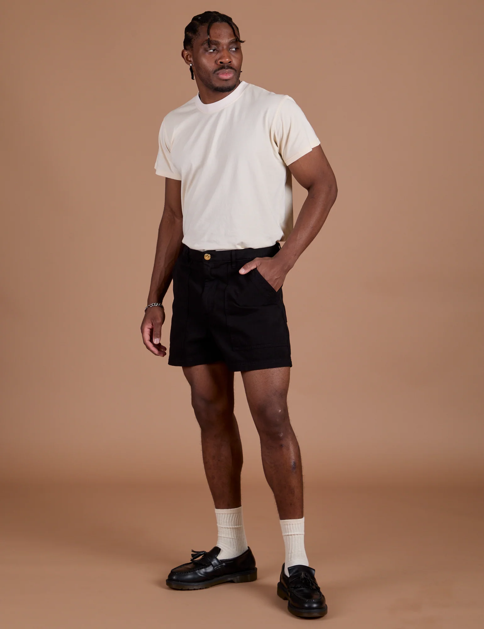 Classic Work Shorts - Basic Black - Image 18