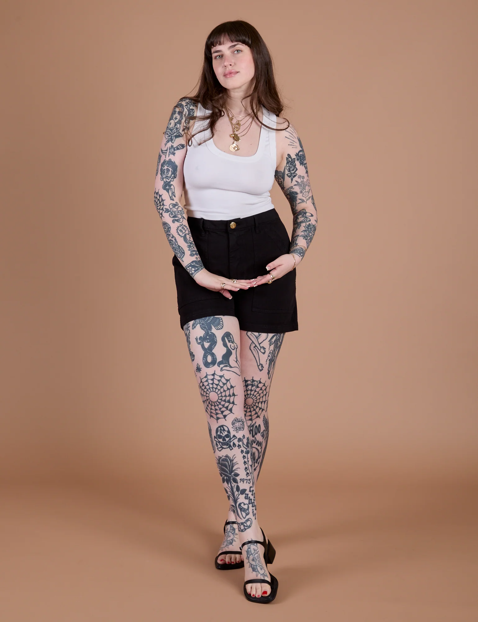 Classic Work Shorts - Basic Black - Image 22
