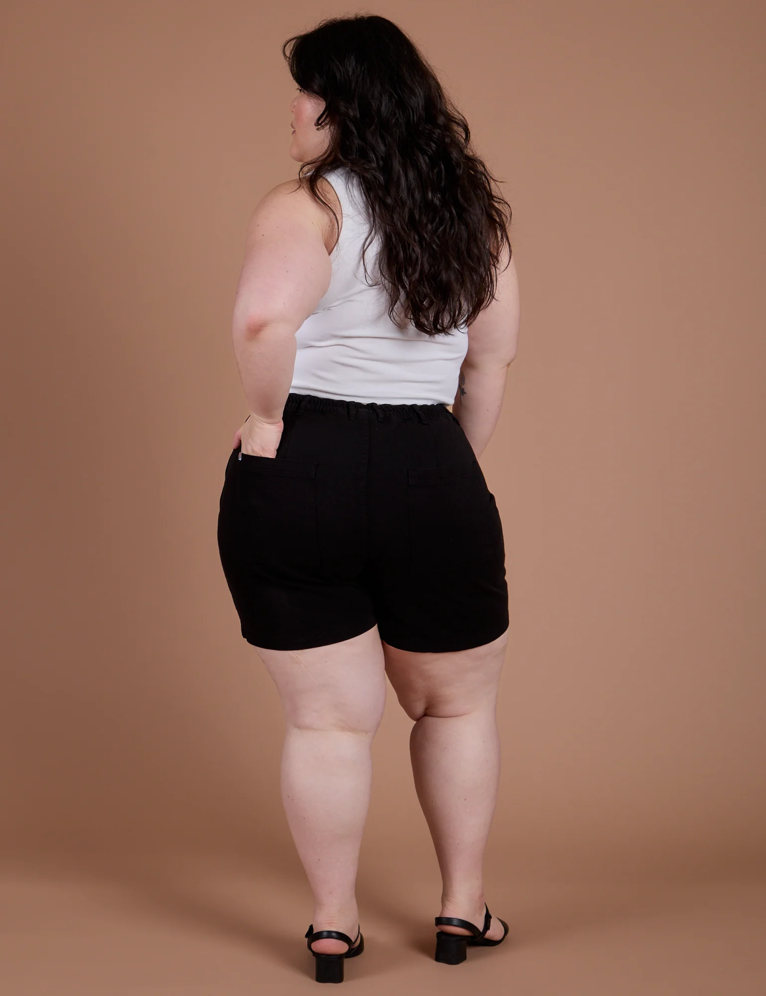 Classic Work Shorts - Basic Black - Image 7