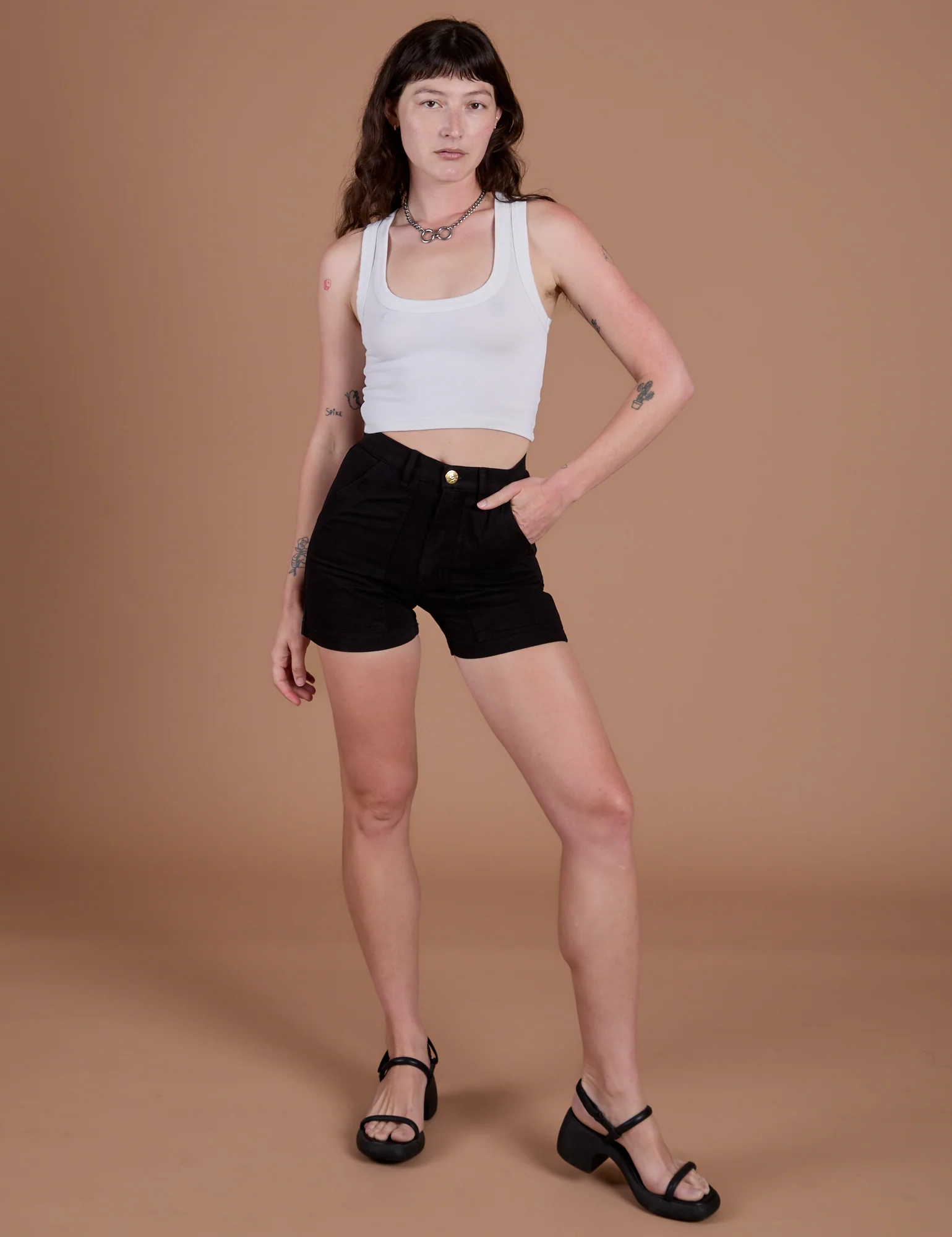 Classic Work Shorts - Basic Black - Image 9