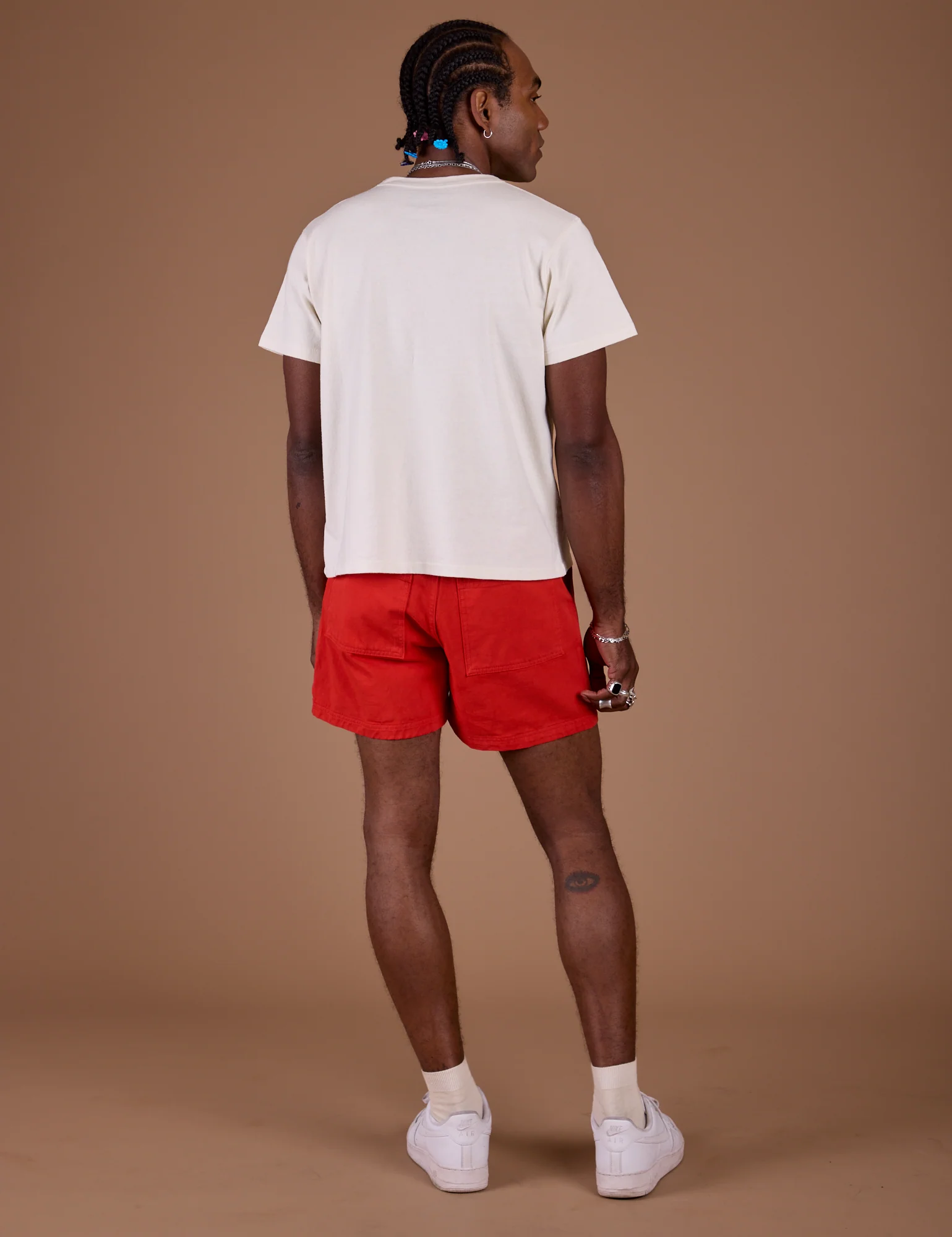 Classic Work Shorts - Mustang Red - Image 11