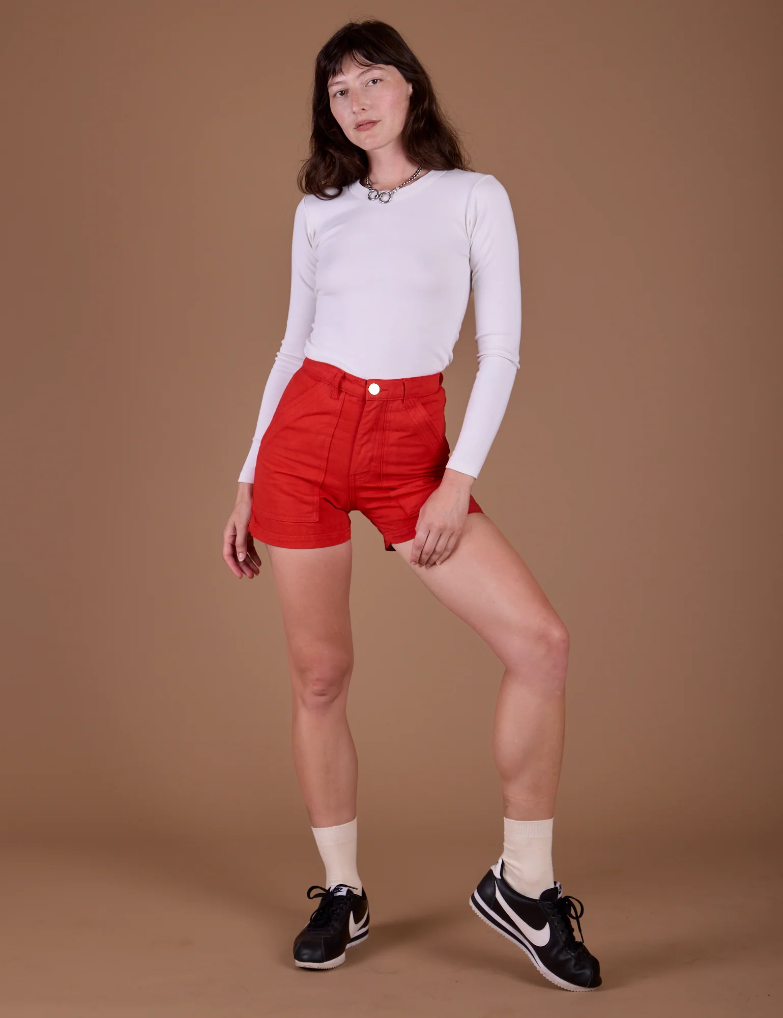 Classic Work Shorts - Mustang Red - Image 13