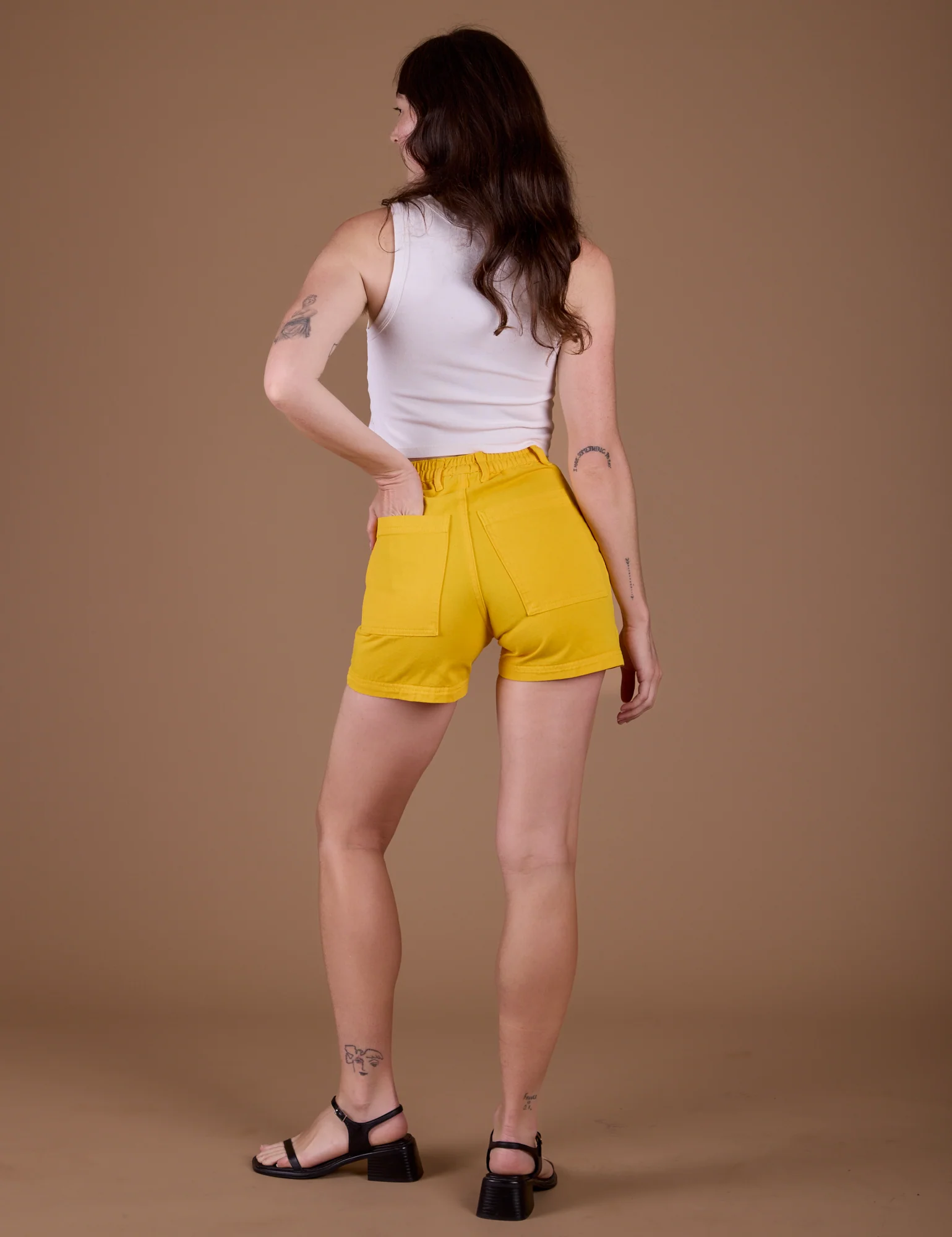 Classic Work Shorts - Sunshine Yellow - Image 11
