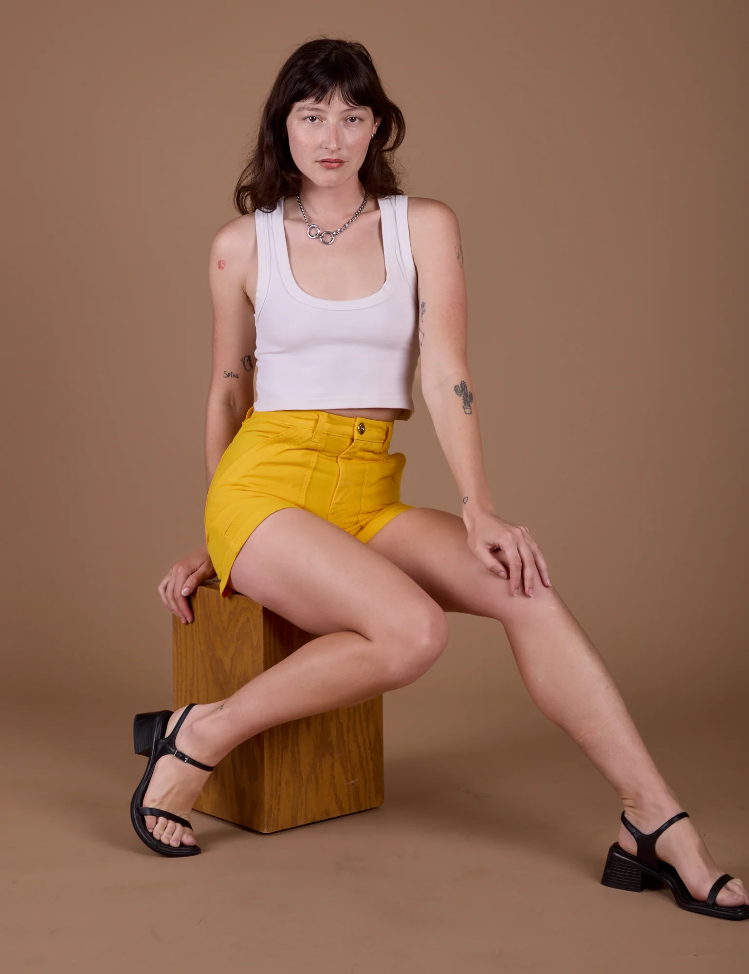 Classic Work Shorts - Sunshine Yellow - Image 12