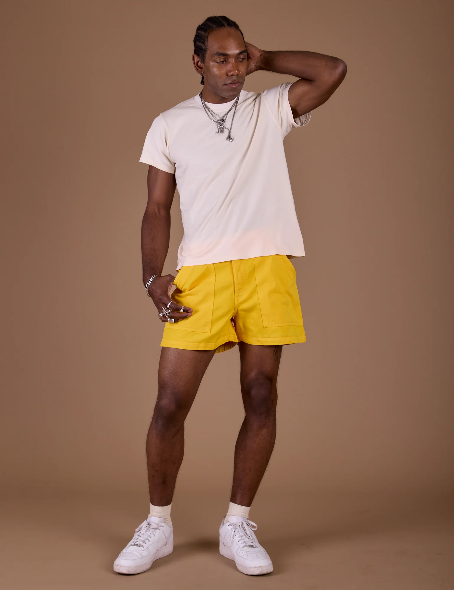 Classic Work Shorts - Sunshine Yellow - Image 13