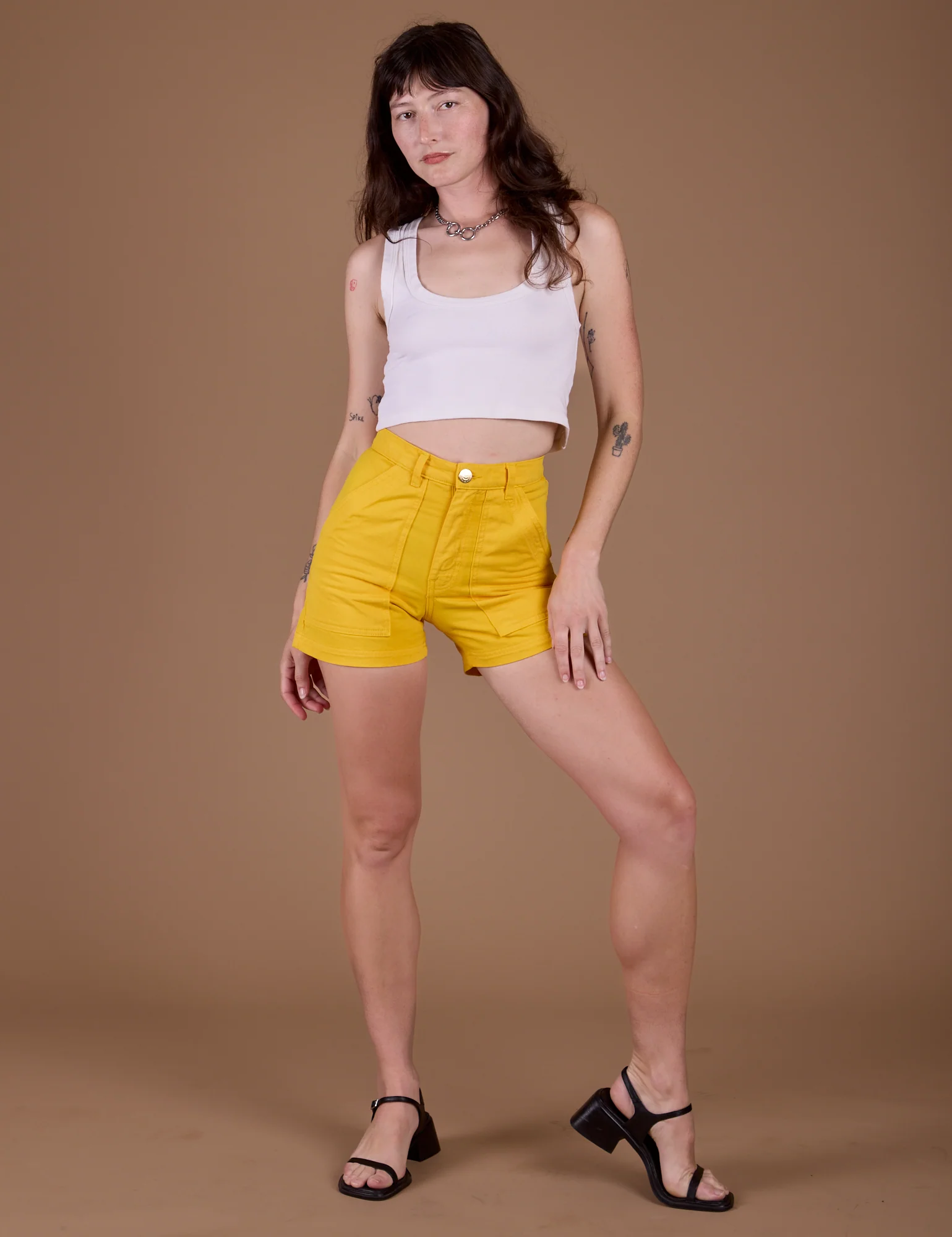 Classic Work Shorts - Sunshine Yellow - Image 6